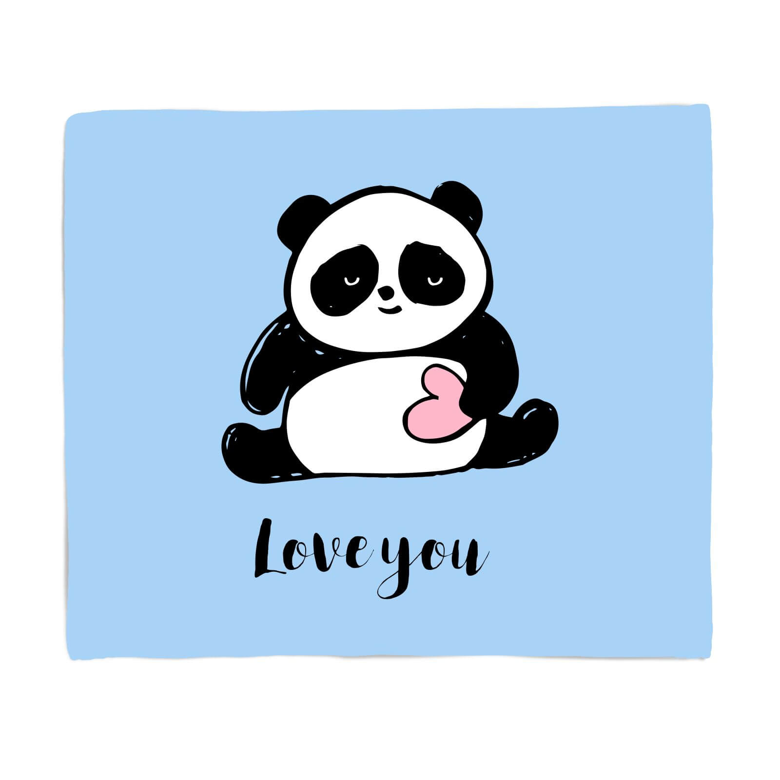 Panda Love Fleece Blanket - S