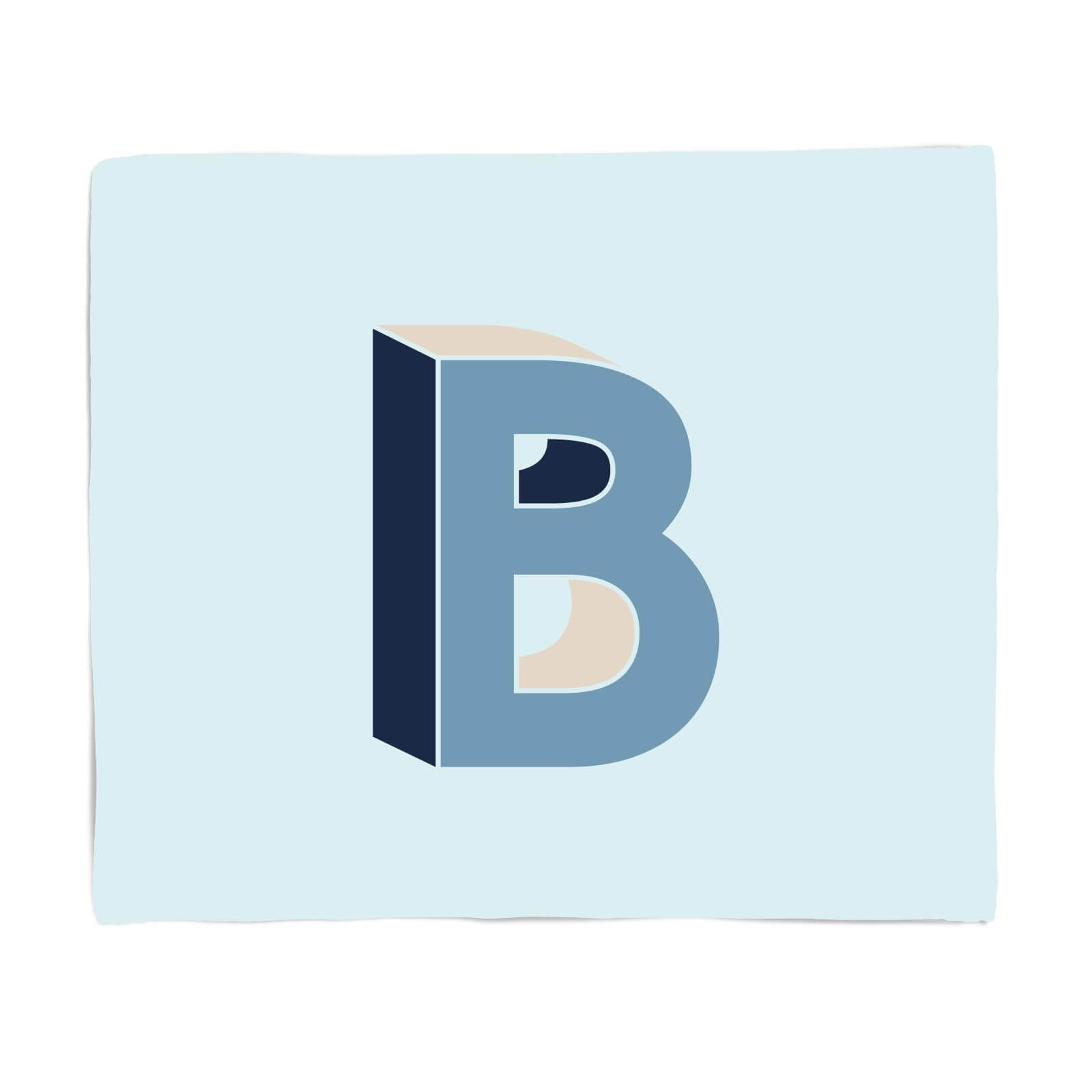 B Fleece Blanket - S