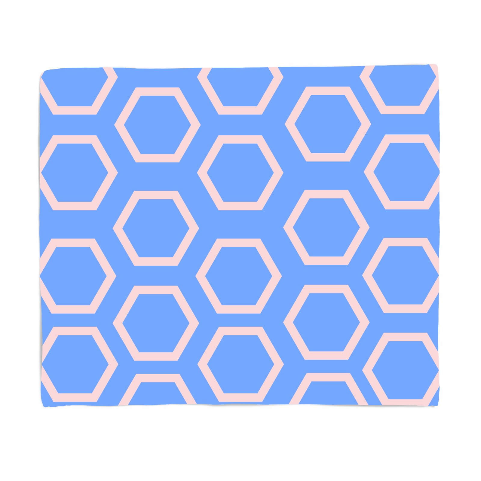 Hexagons Fleece Blanket - S