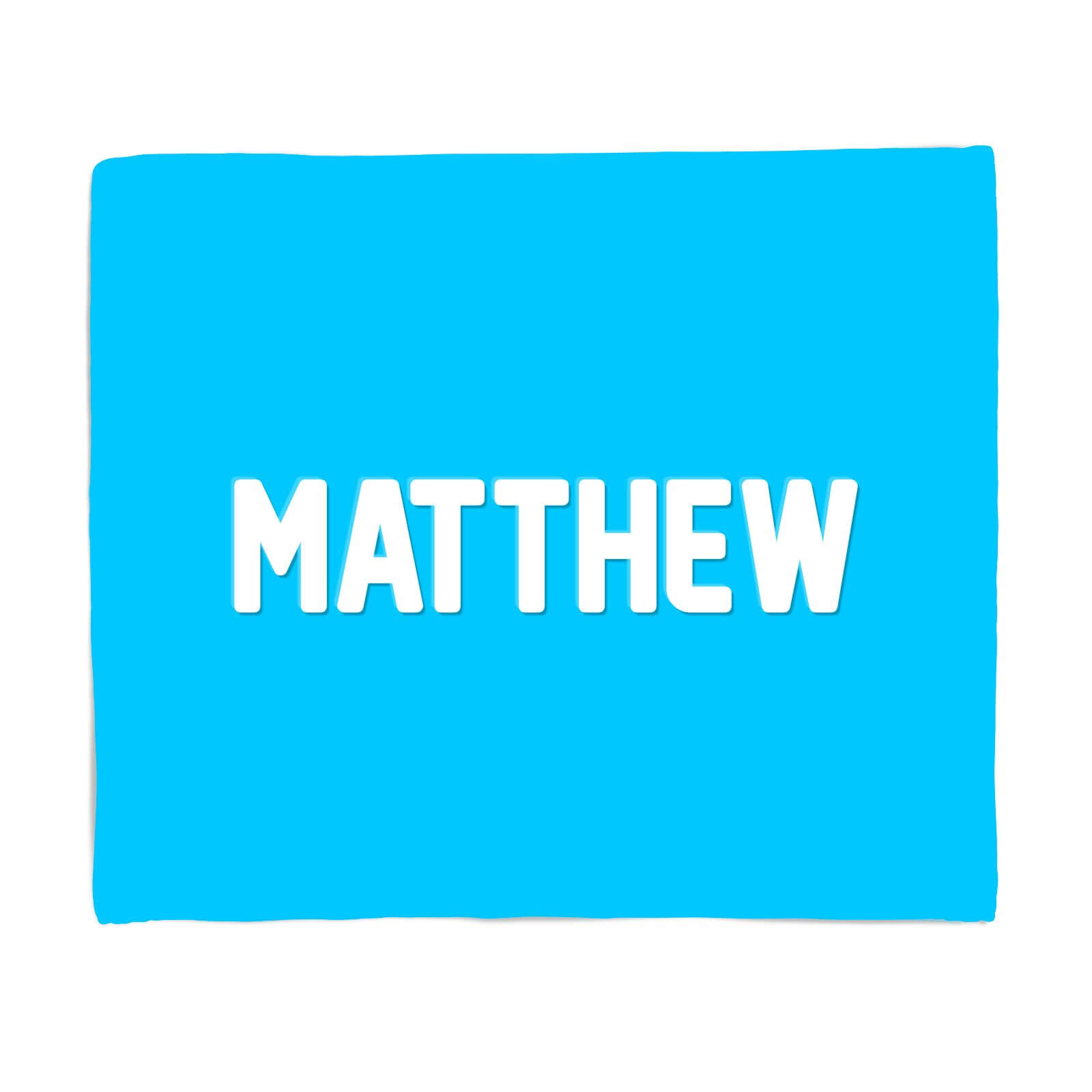 Embossed Matthew Fleece Blanket - S