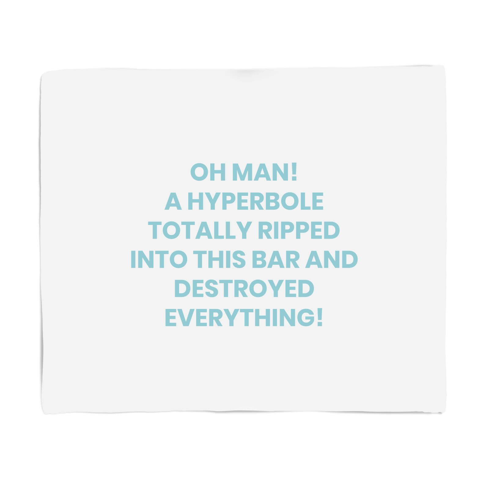Hyperbole Fleece Blanket - S
