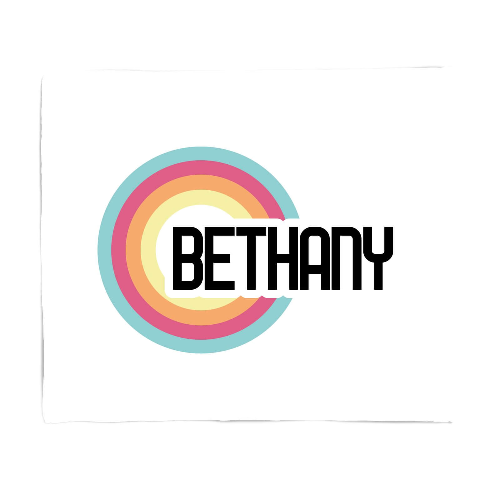 Bethany Rainbow Fleece Blanket - S