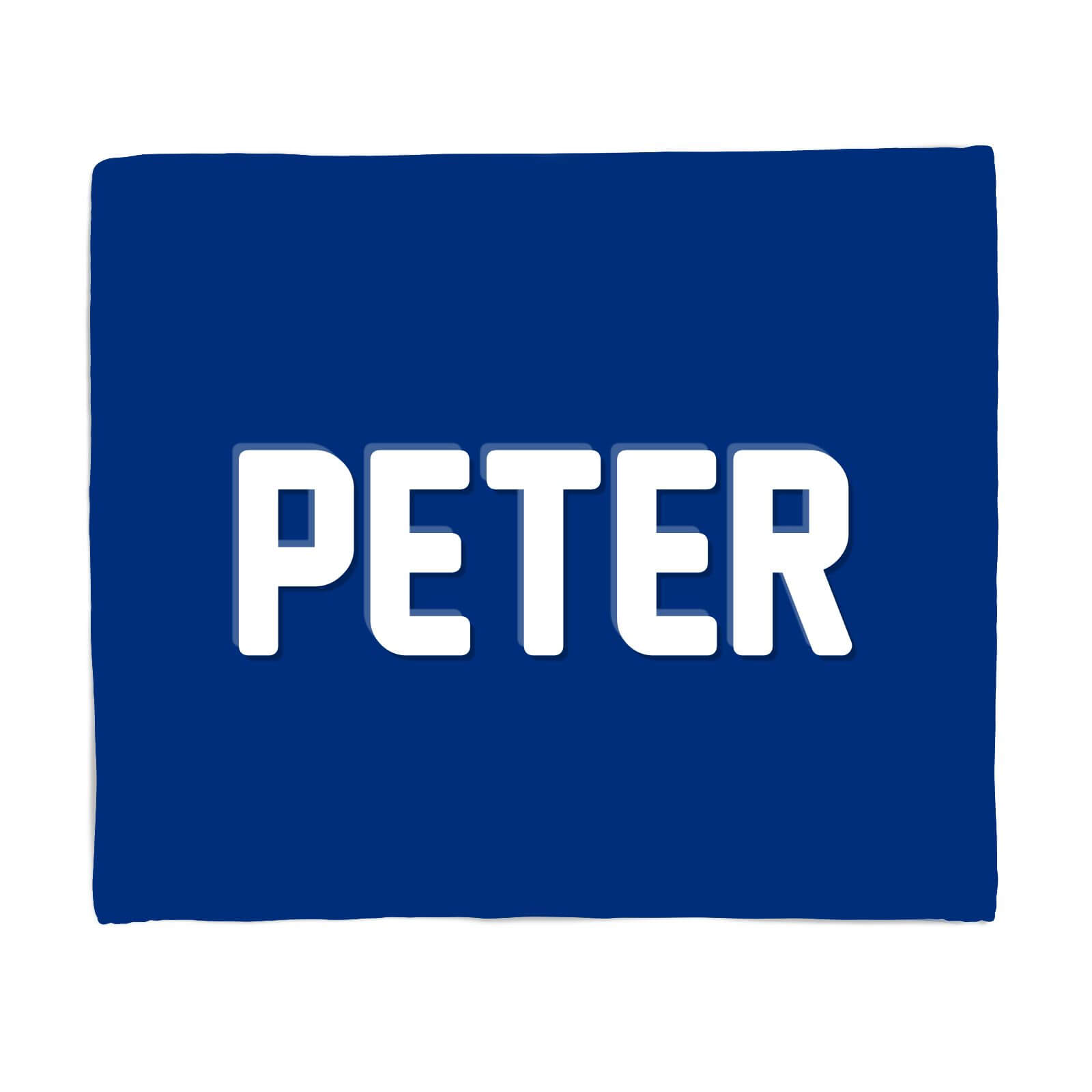 Embossed Peter Fleece Blanket - S