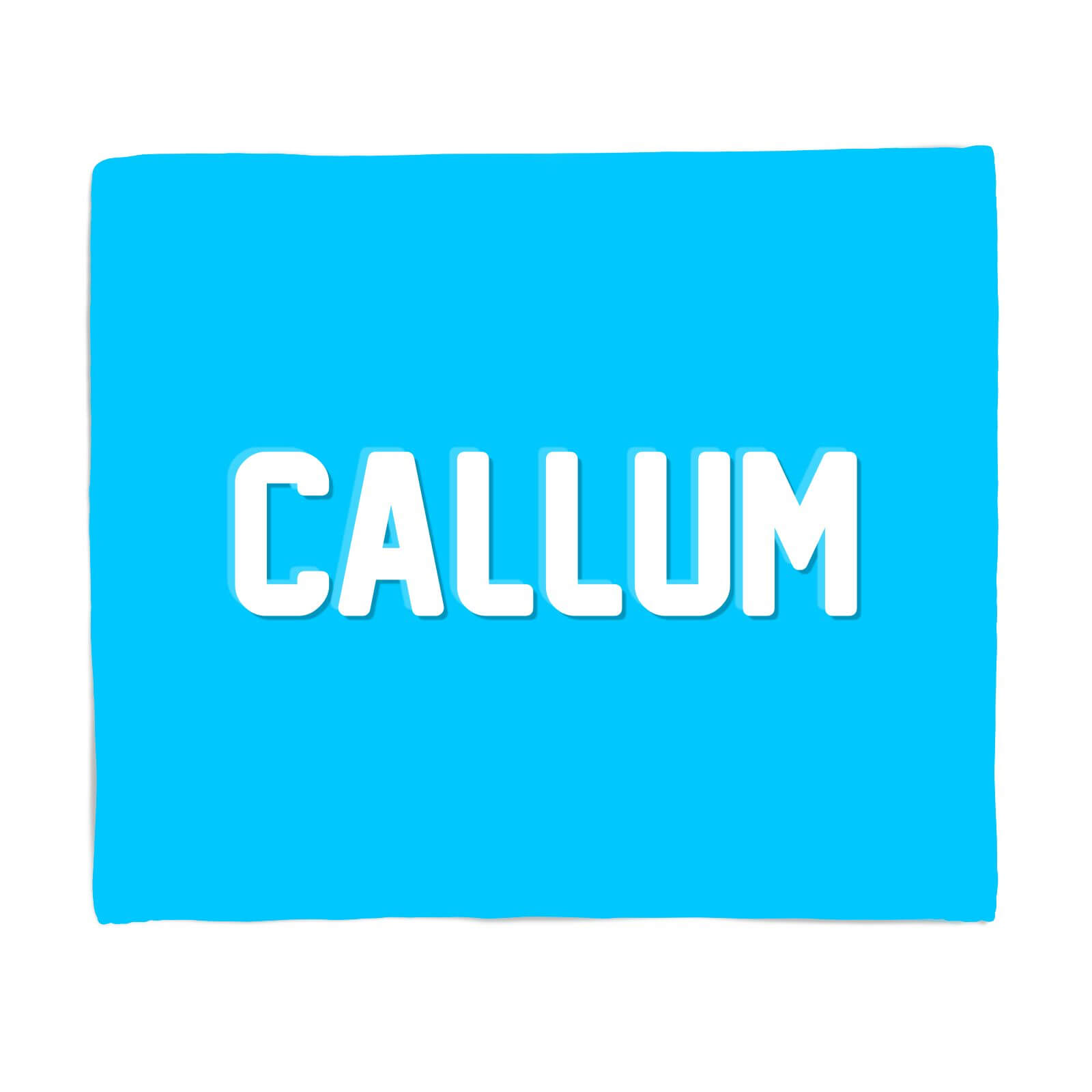 Embossed Callum Fleece Blanket - S