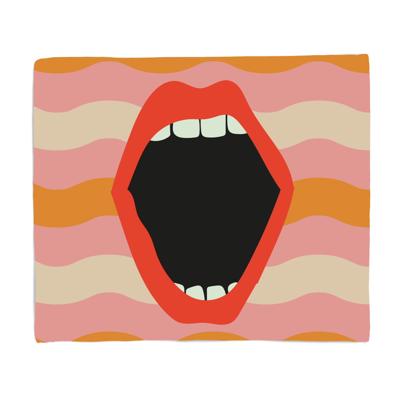 Scream Fleece Blanket - S