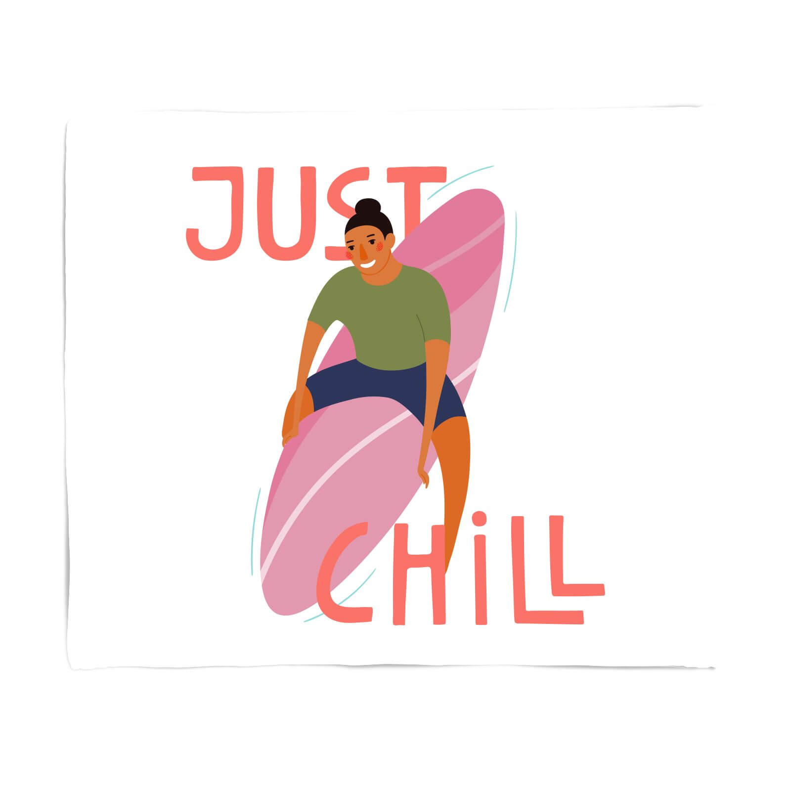 Just Chill Fleece Blanket - S