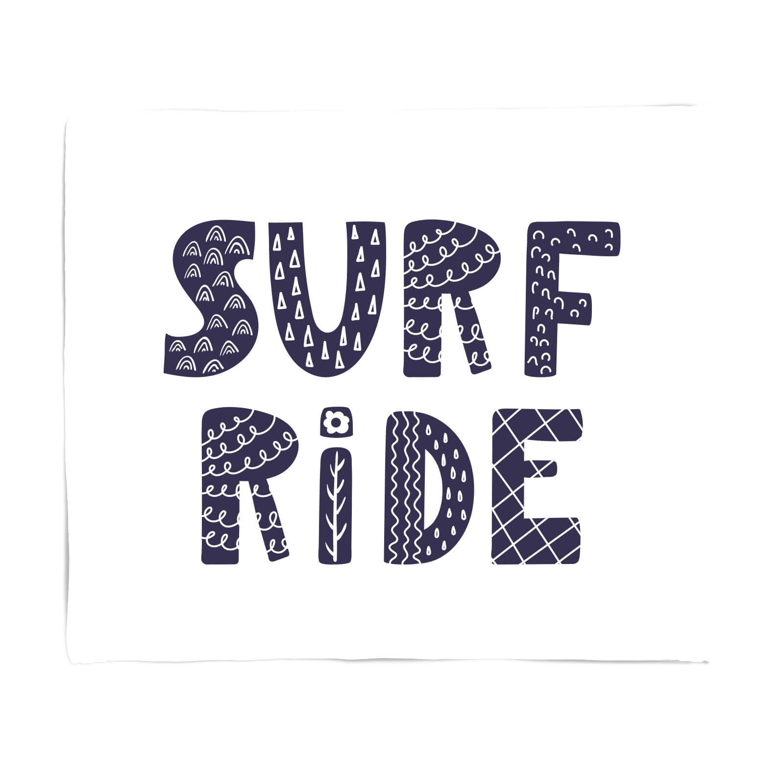 Surf Ride Fleece Blanket - S