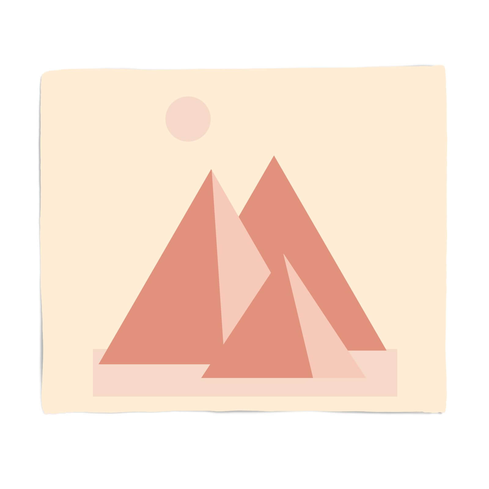 Pyramids Fleece Blanket - S