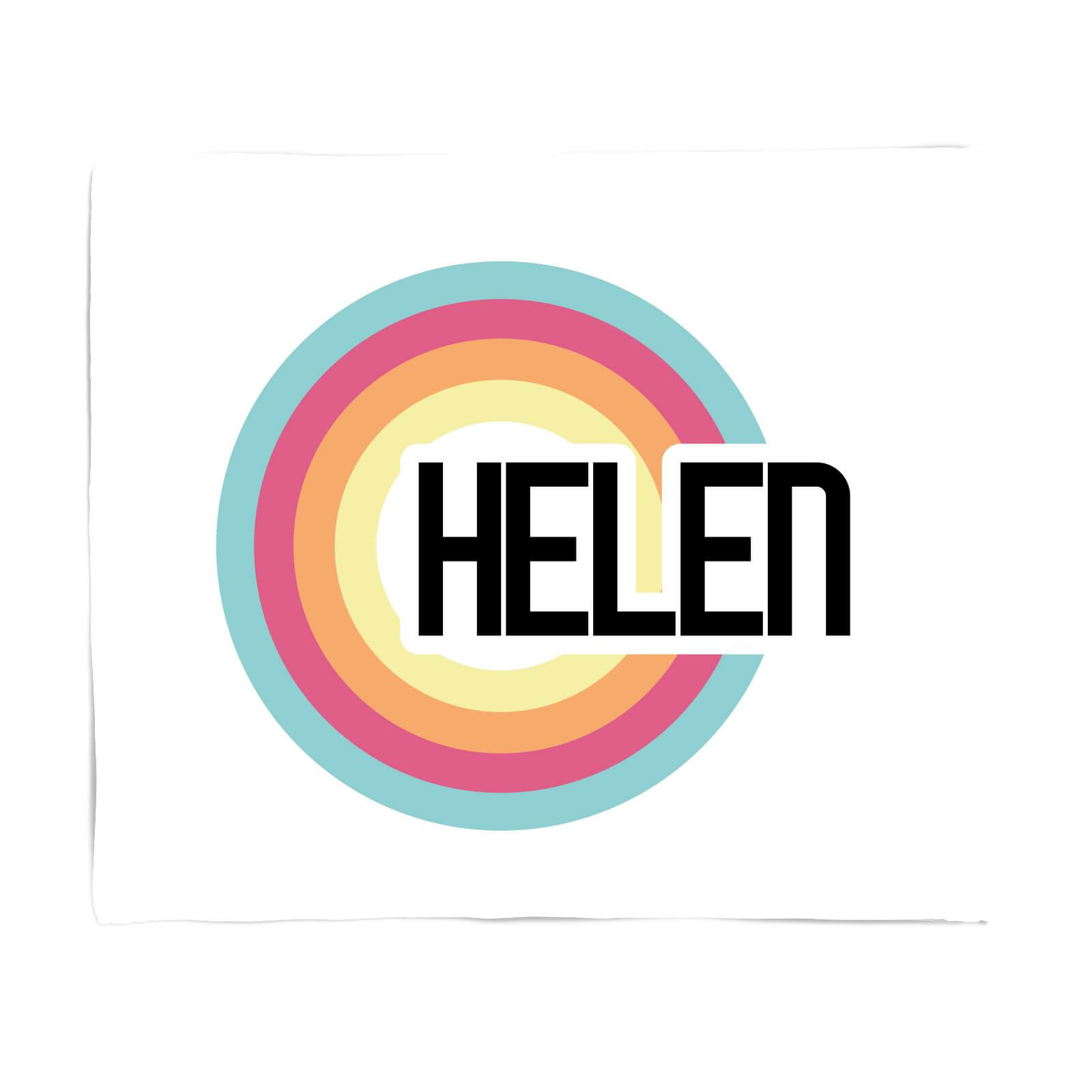Helen Rainbow Fleece Blanket - S