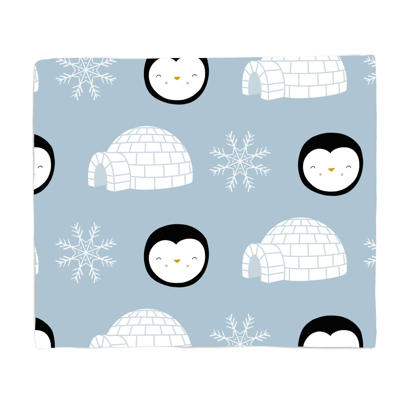 Penguin Igloo Fleece Blanket - S
