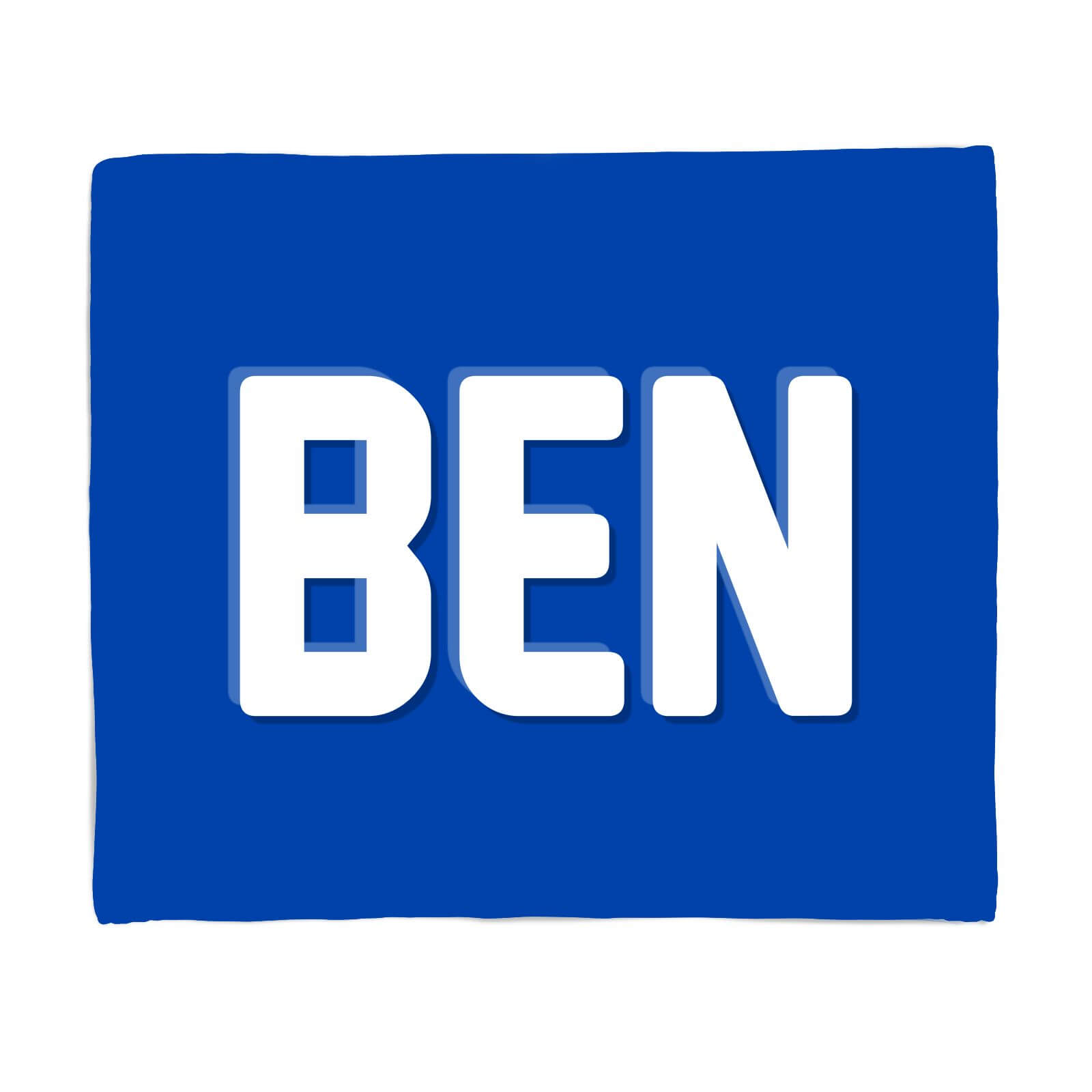 Embossed Ben Fleece Blanket - S