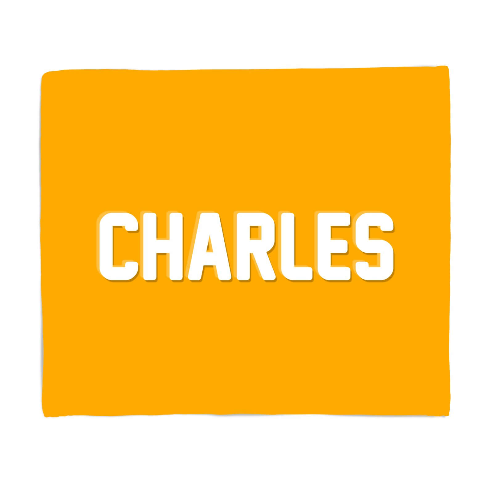 Embossed Charles Fleece Blanket - S