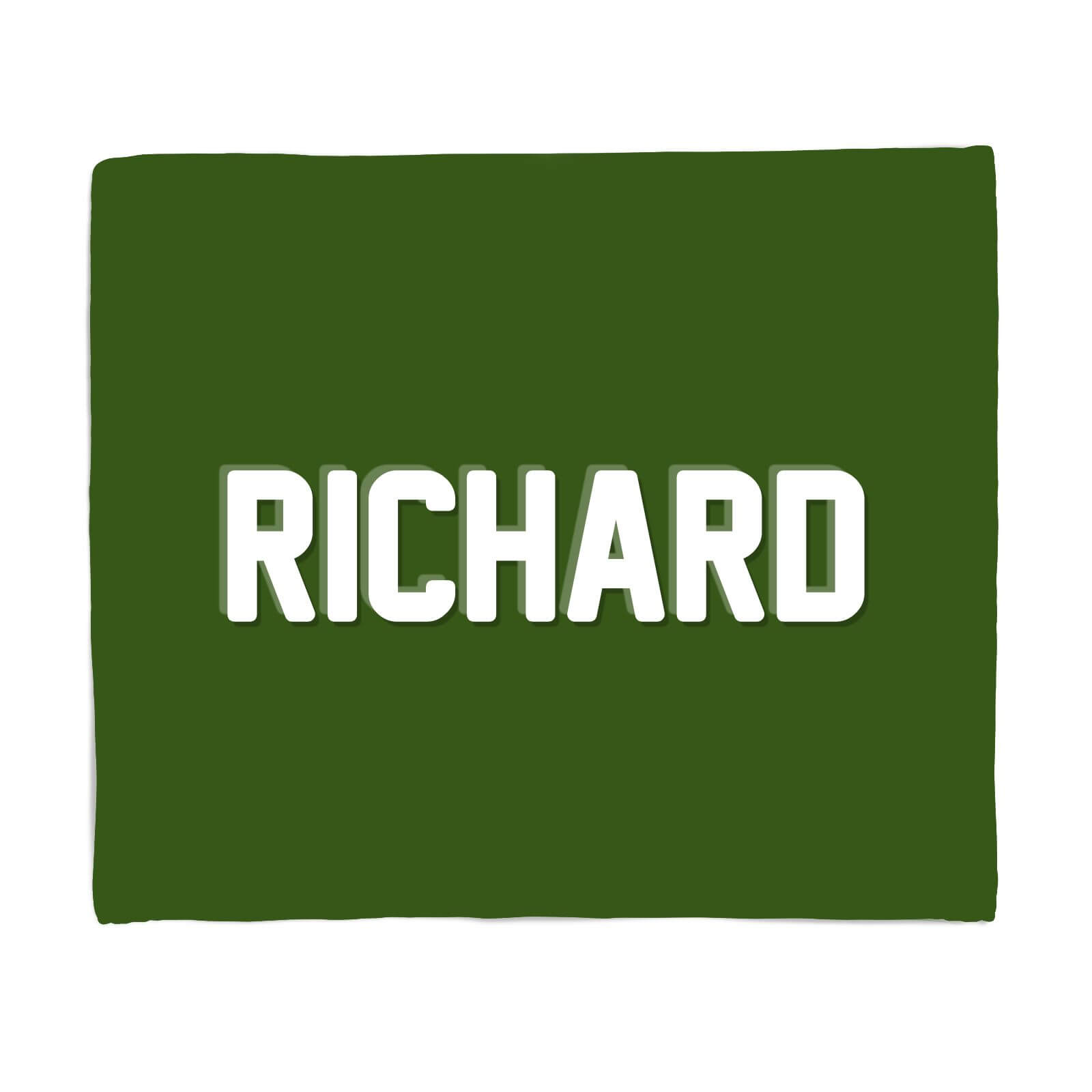 Embossed Richard Fleece Blanket - S