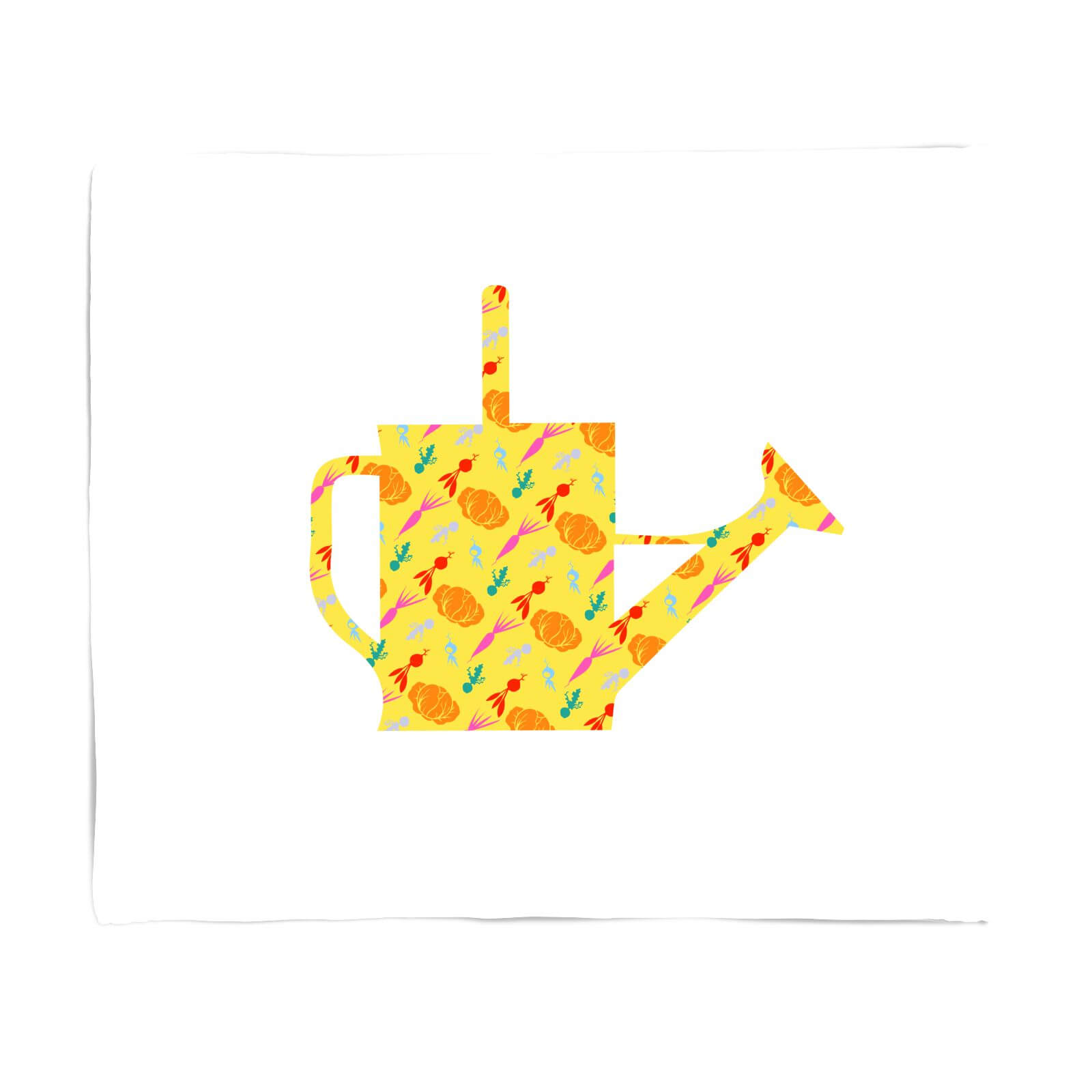 Watering Can Fleece Blanket - S