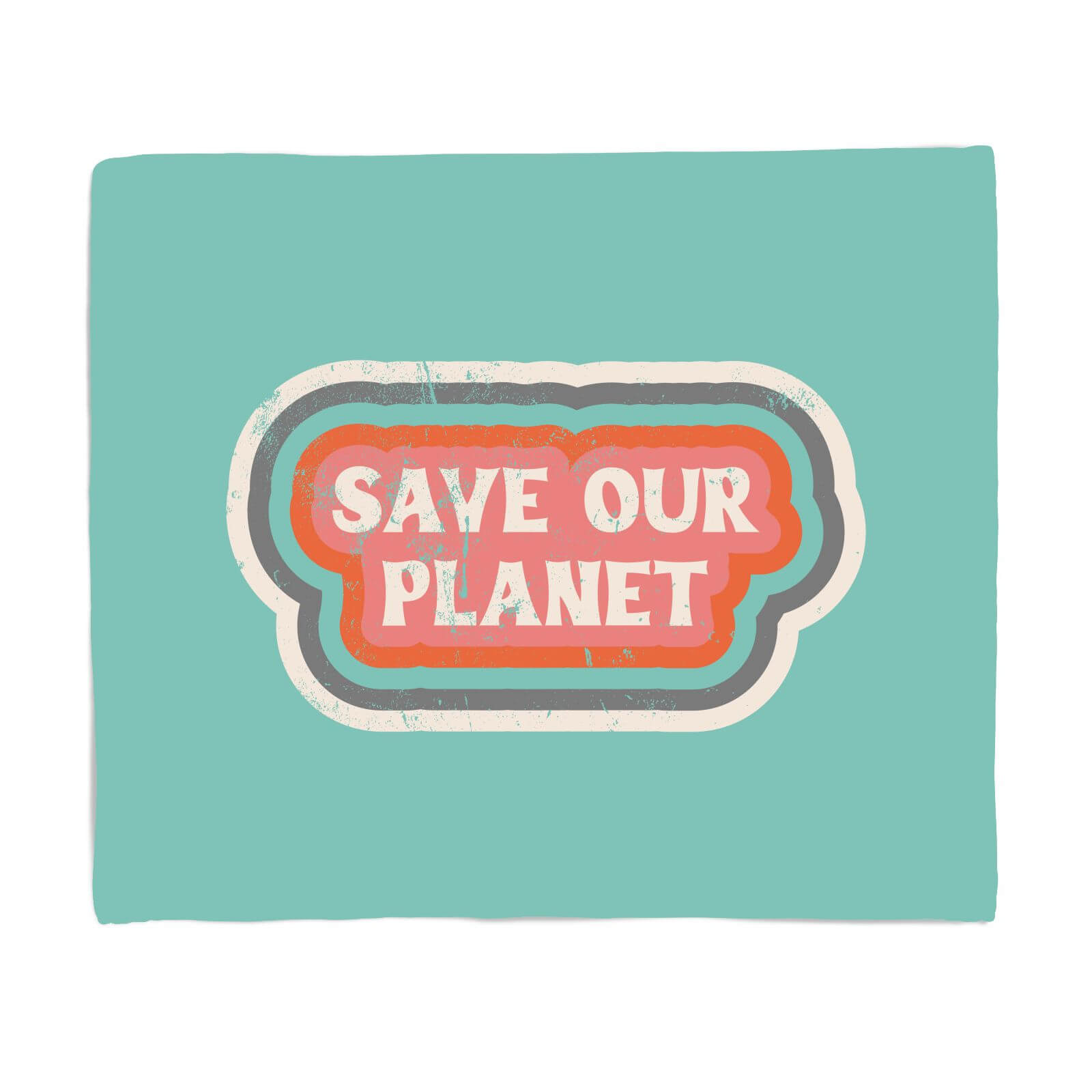 Save Our Planet Fleece Blanket - S