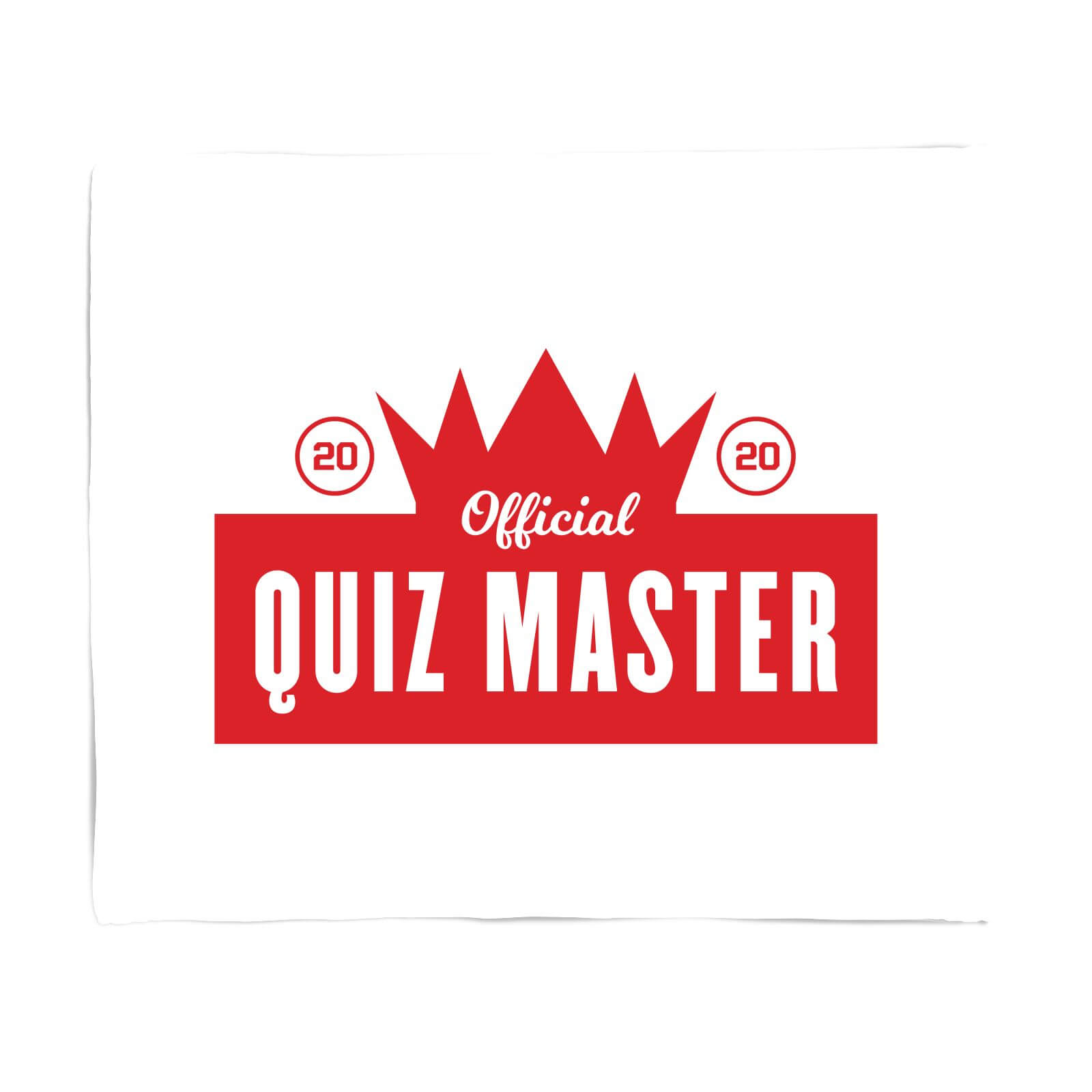 Official Quiz Master Fleece Blanket - S