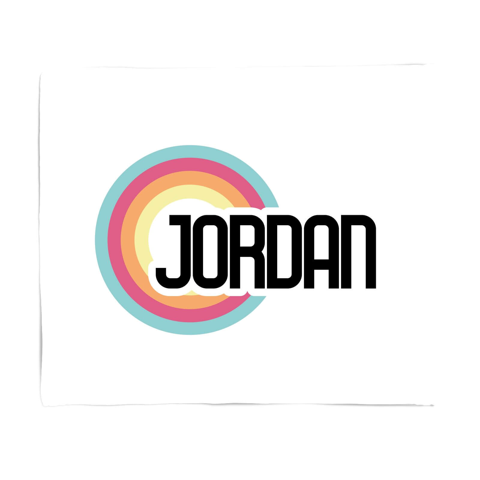 Jordan Rainbow Fleece Blanket - S