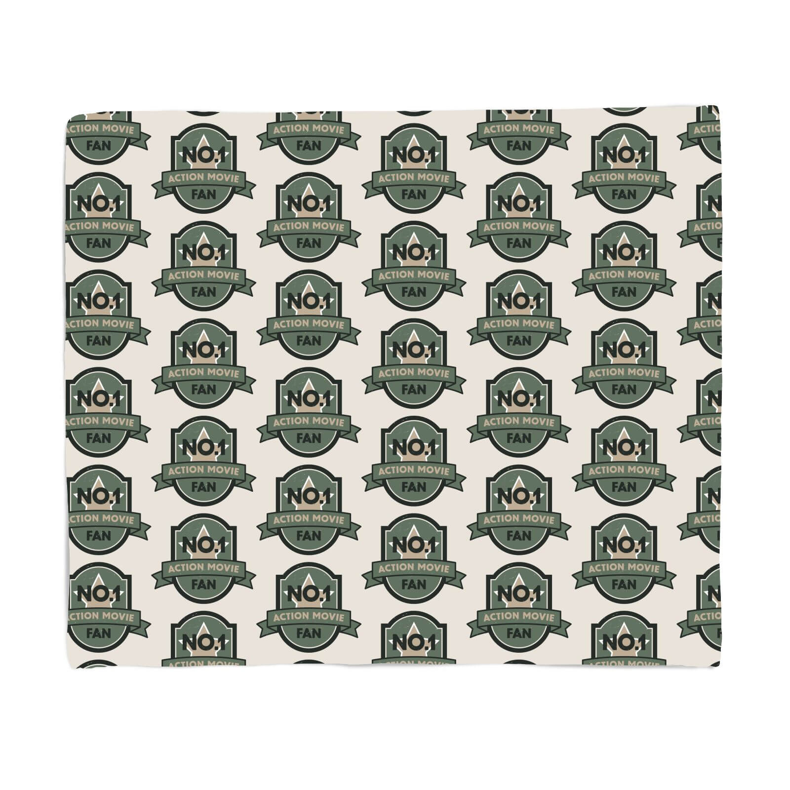 No.1 Action Movie Fan Fleece Blanket - S