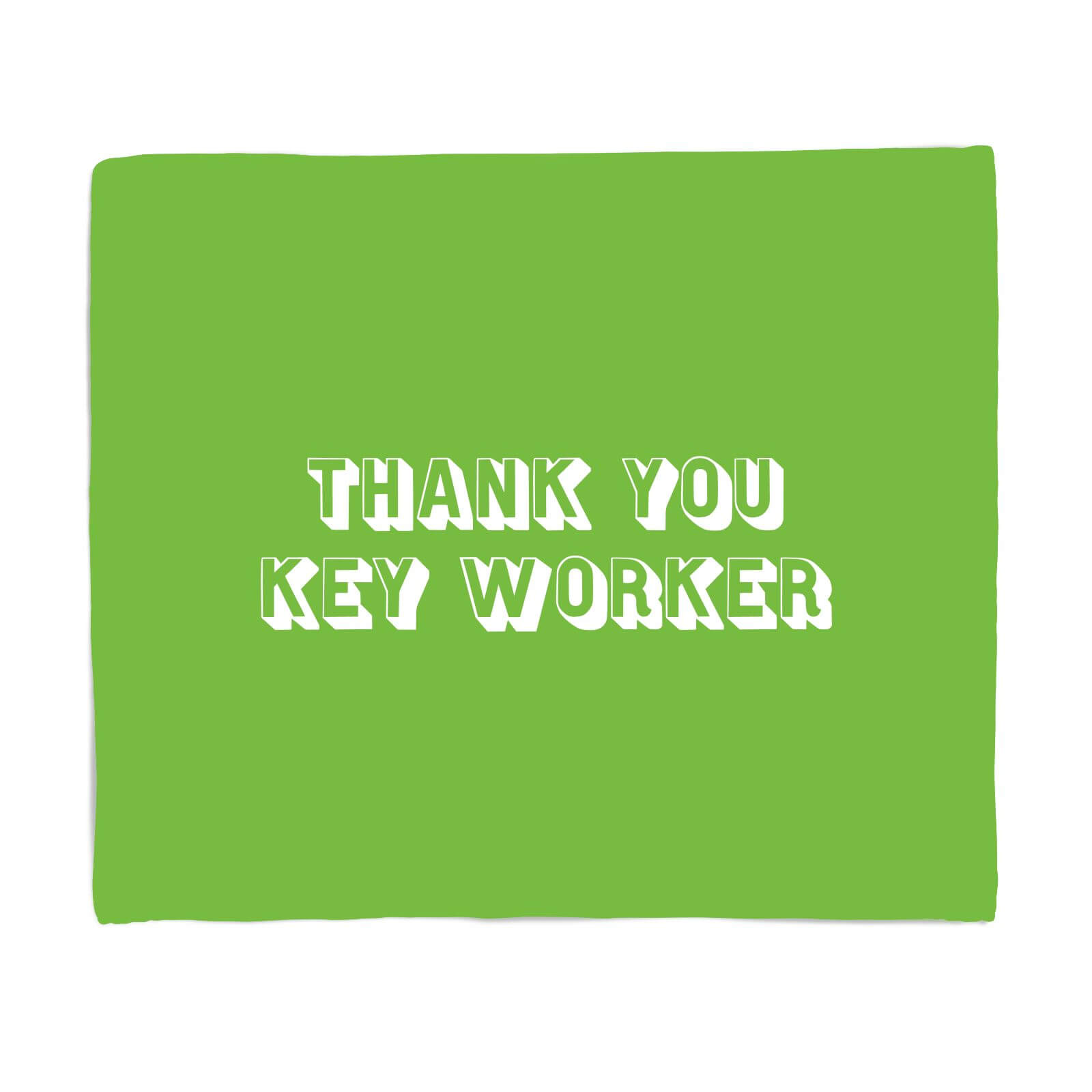 Thank You Key Worker Fleece Blanket - S