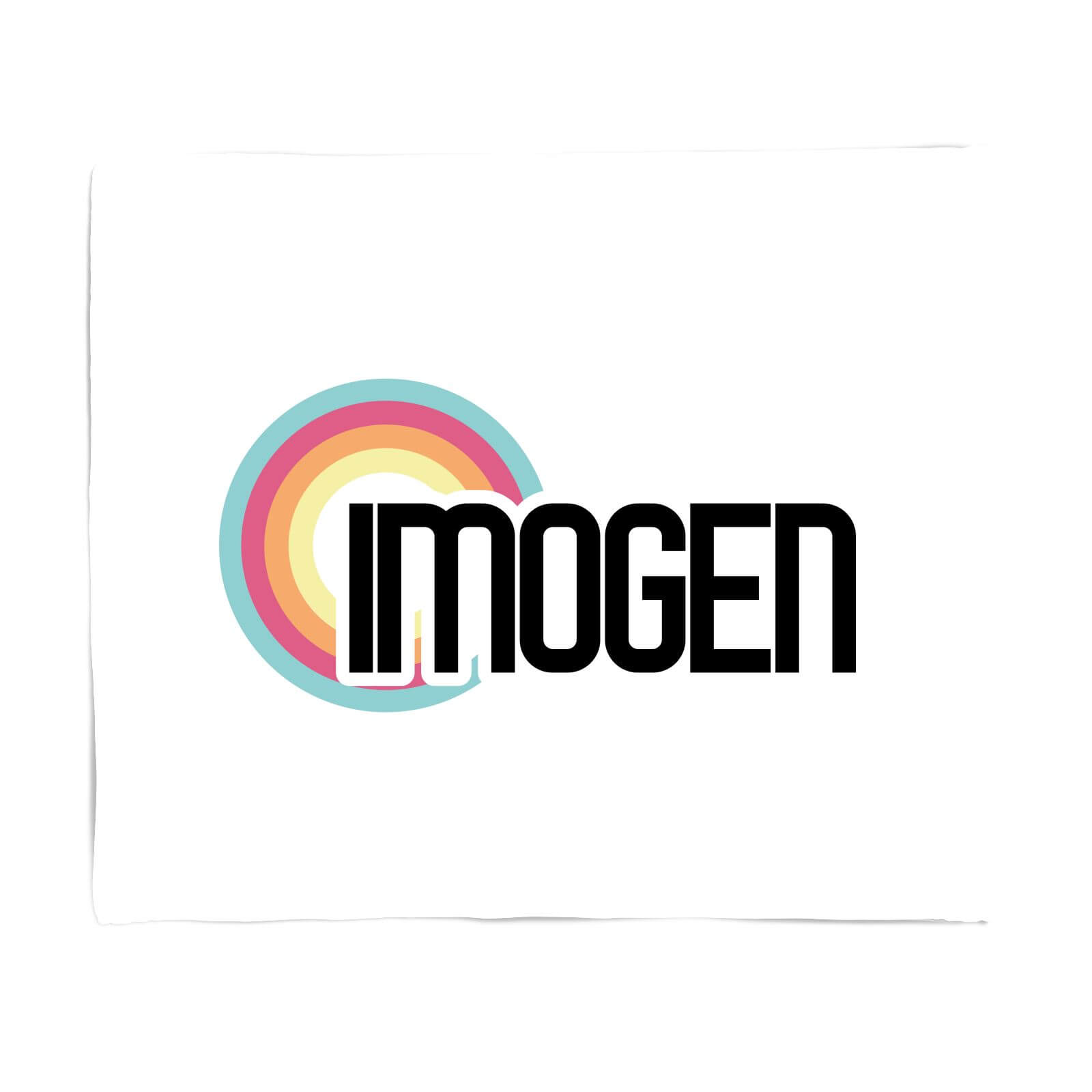 Imogen Rainbow Fleece Blanket - S