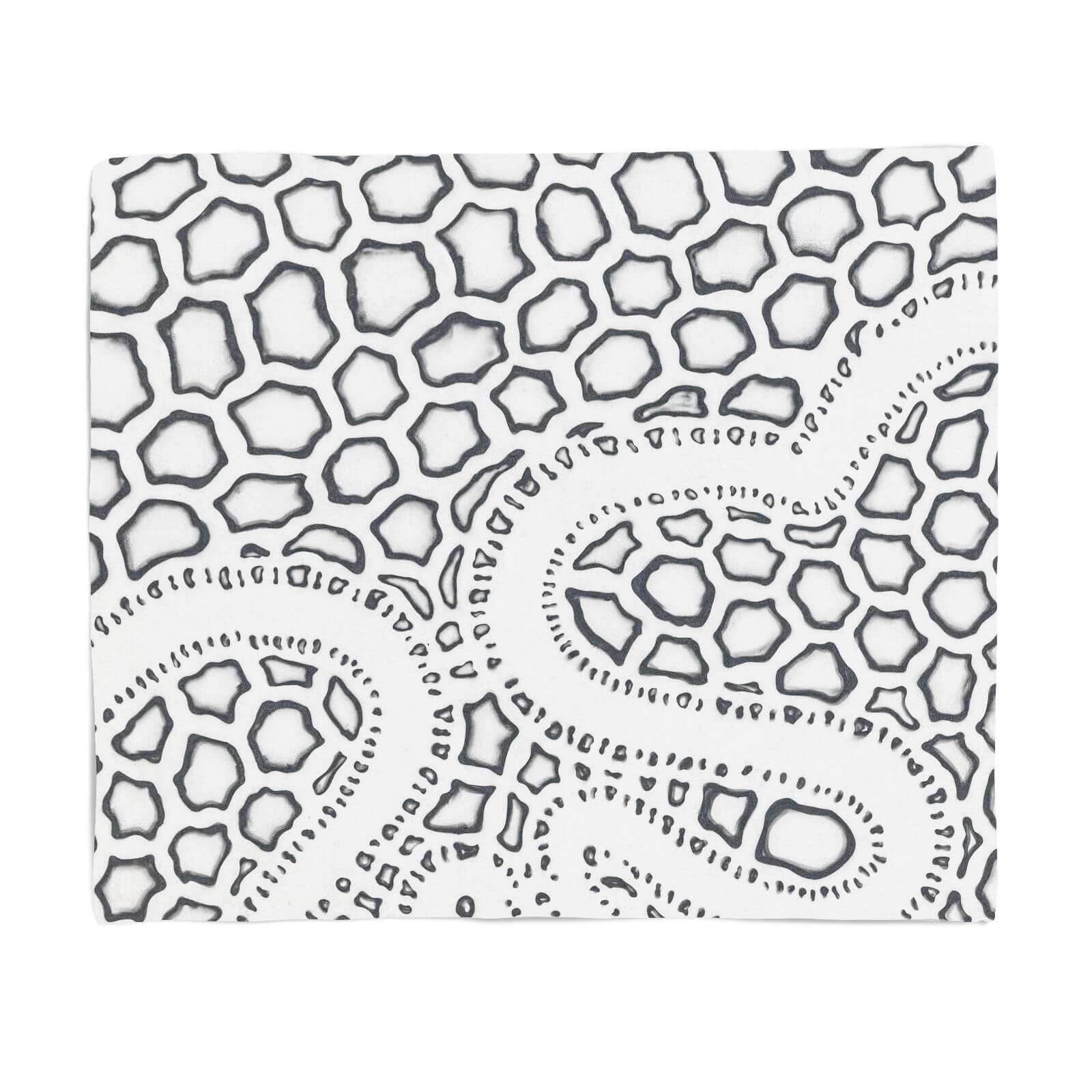 Snake Like Fleece Blanket - S