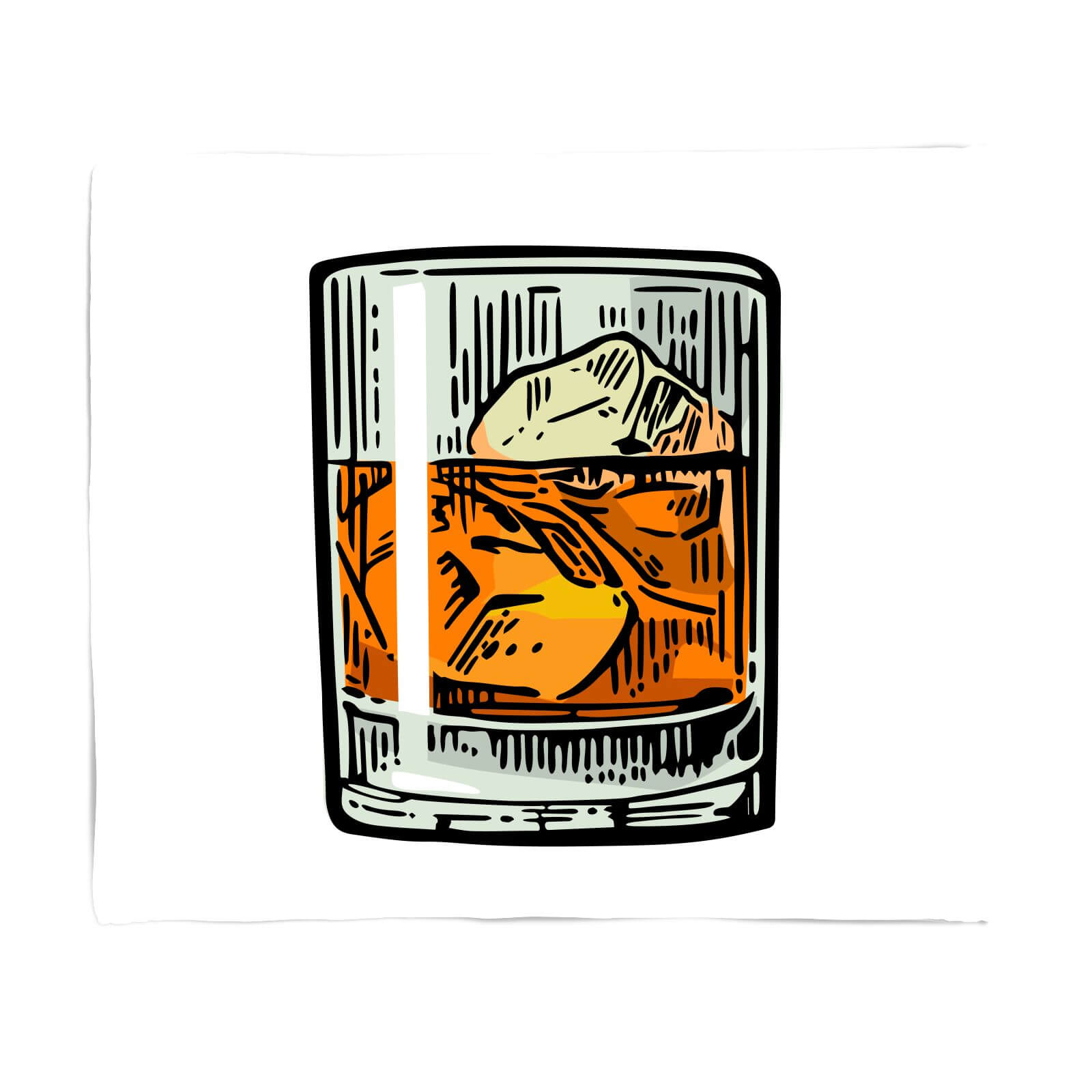 Whisky Fleece Blanket - S