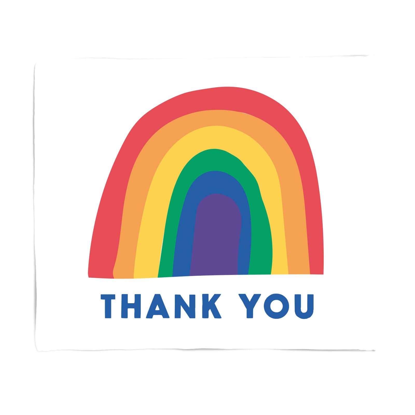 Thank You Fleece Blanket - S