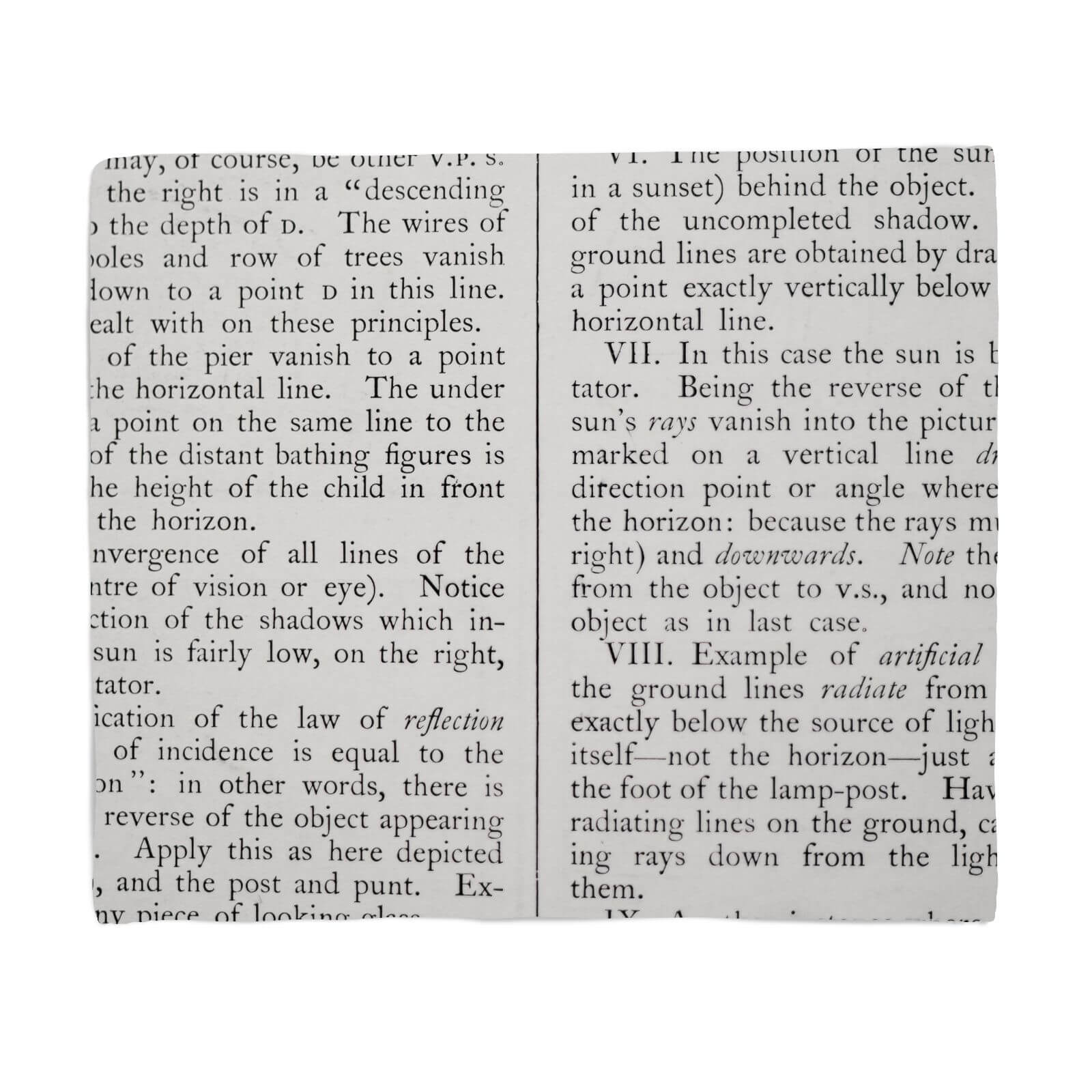 Extract Fleece Blanket - S