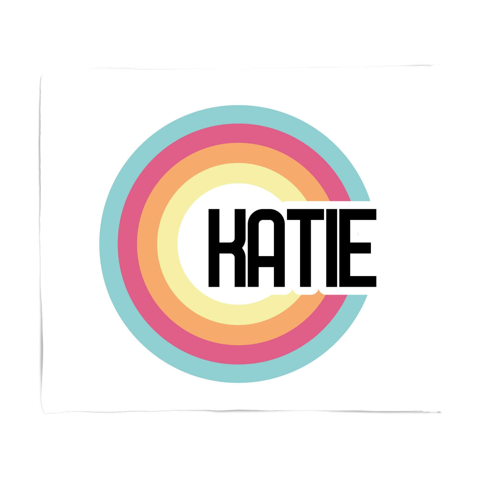 Katie Rainbow Fleece Blanket - S
