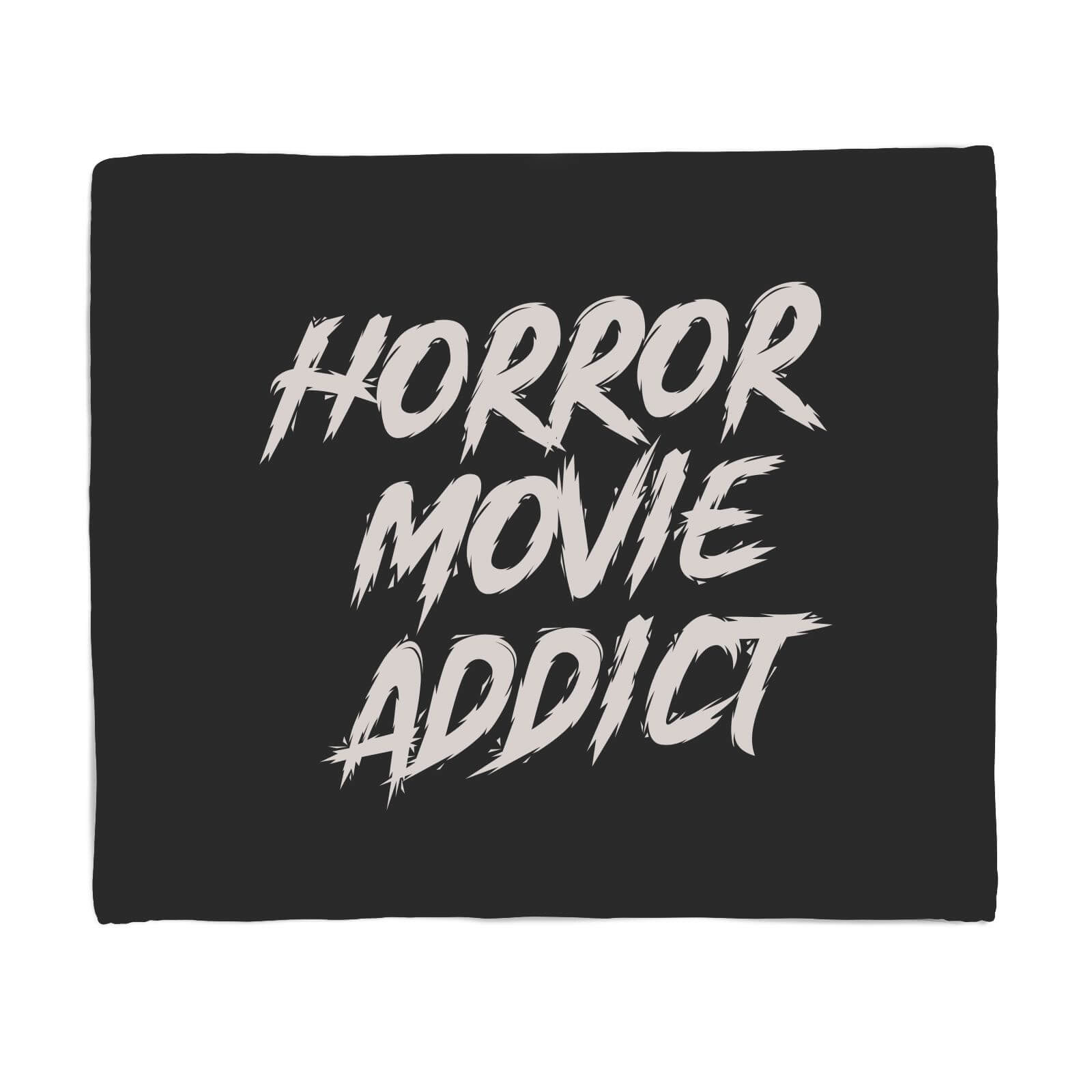 Horror Movie Addict Fleece Blanket - S