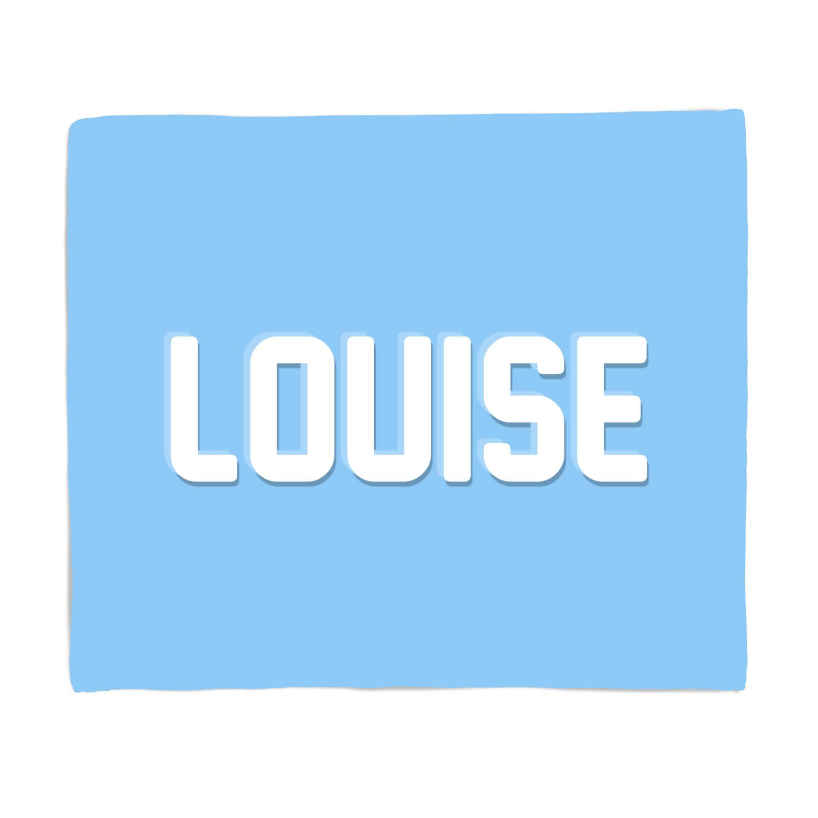 Embossed Louise Fleece Blanket - S