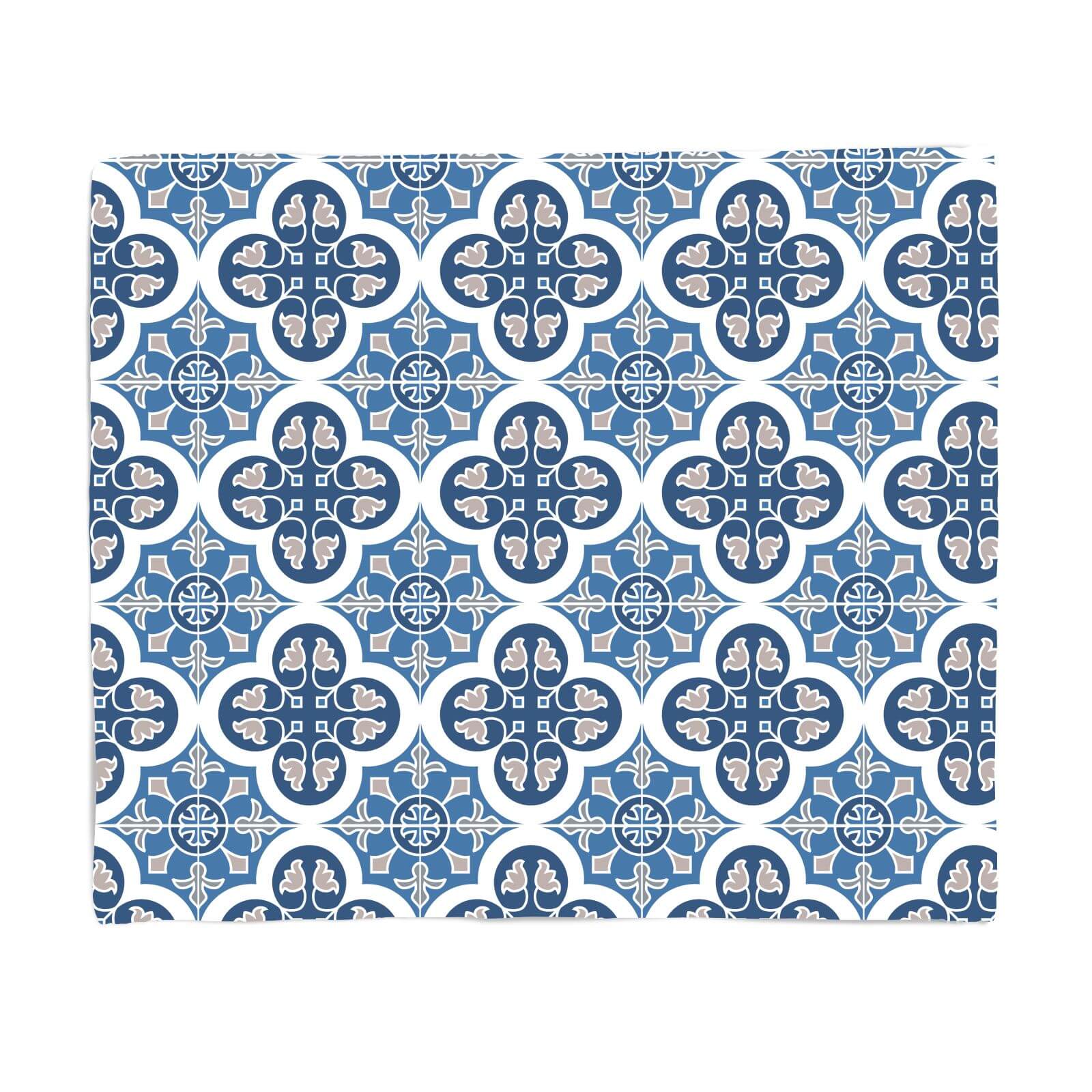 Tiles Fleece Blanket - S