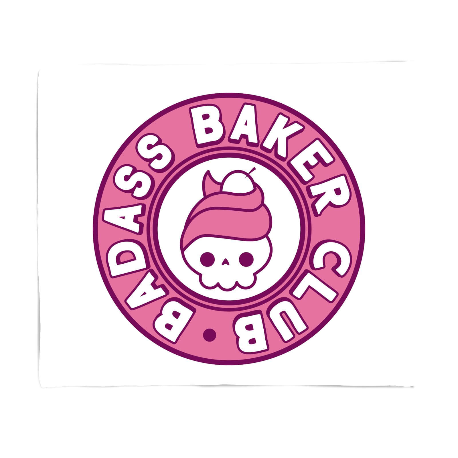 Badass Baker Club Fleece Blanket - S
