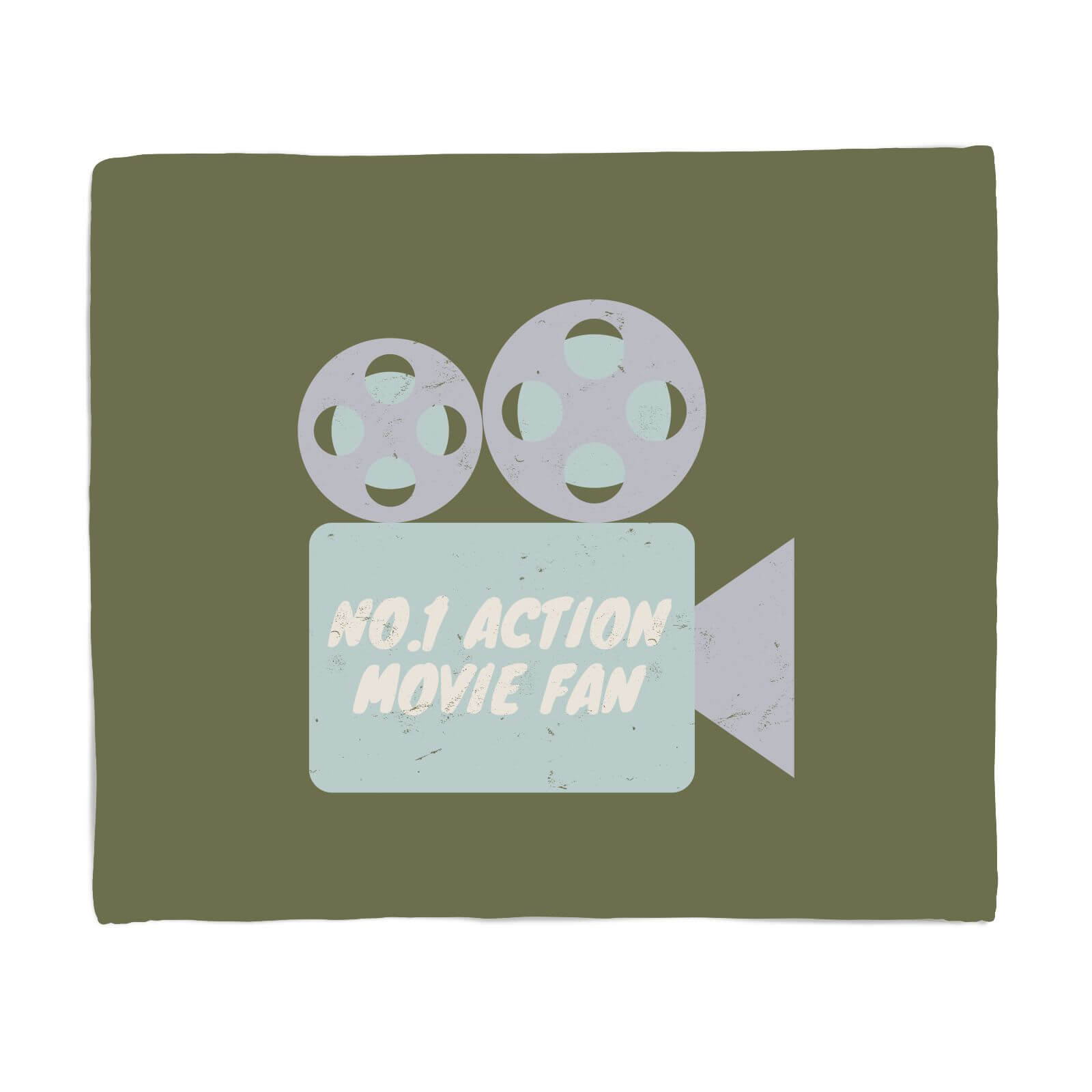 No.1 Action Movie Fan Fleece Blanket - S