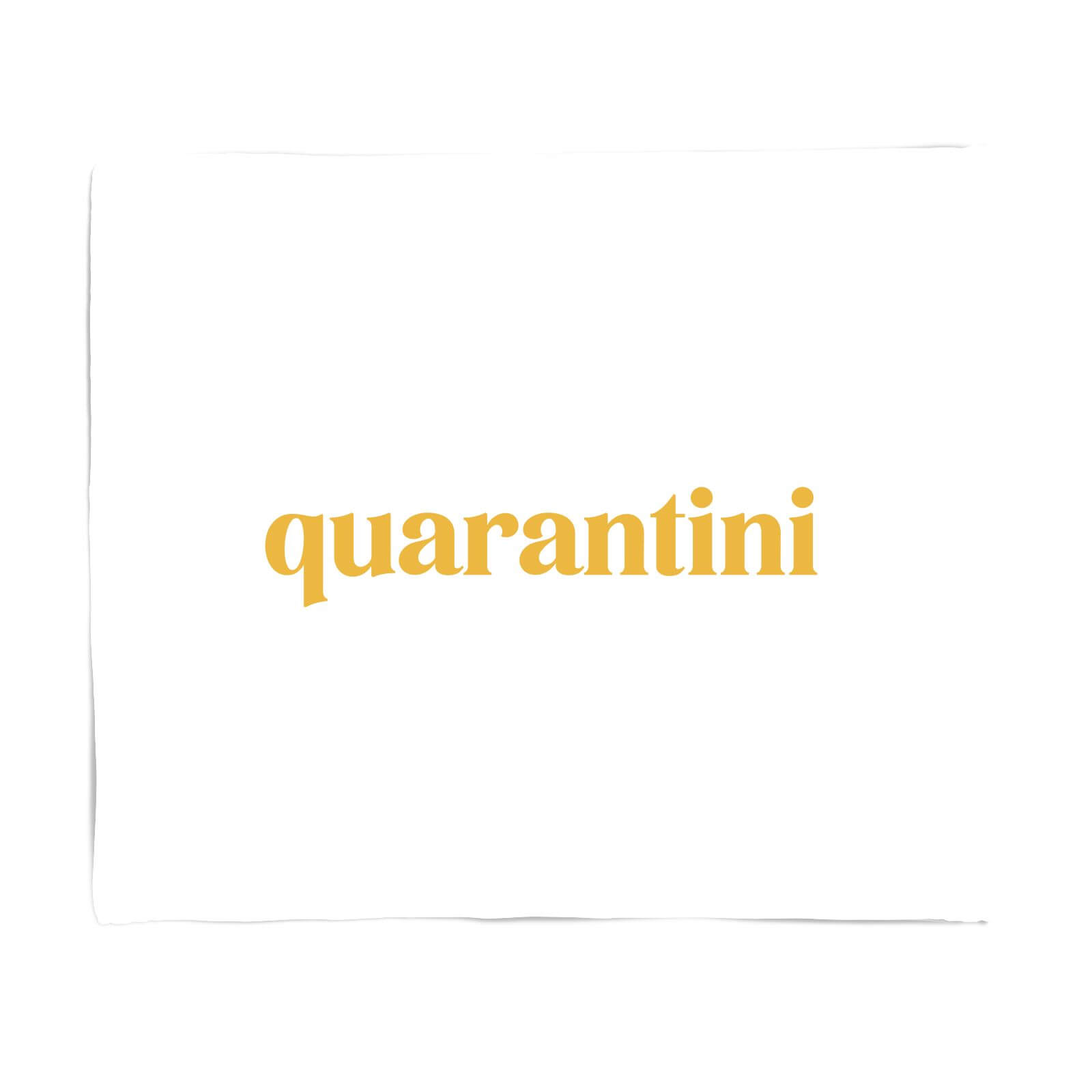 Quarantini Fleece Blanket - S