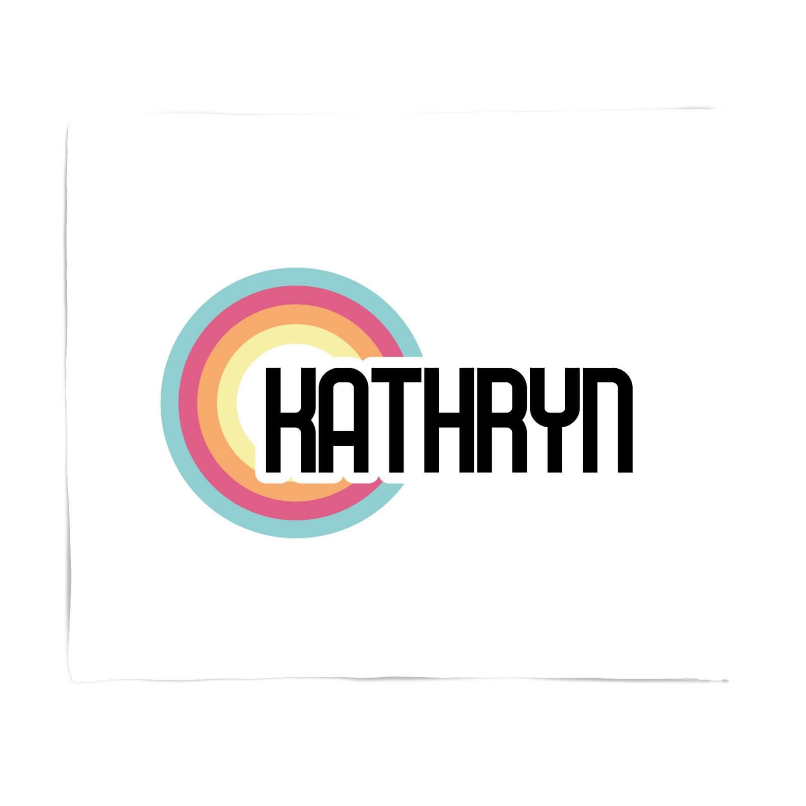 Kathryn Rainbow Fleece Blanket - S