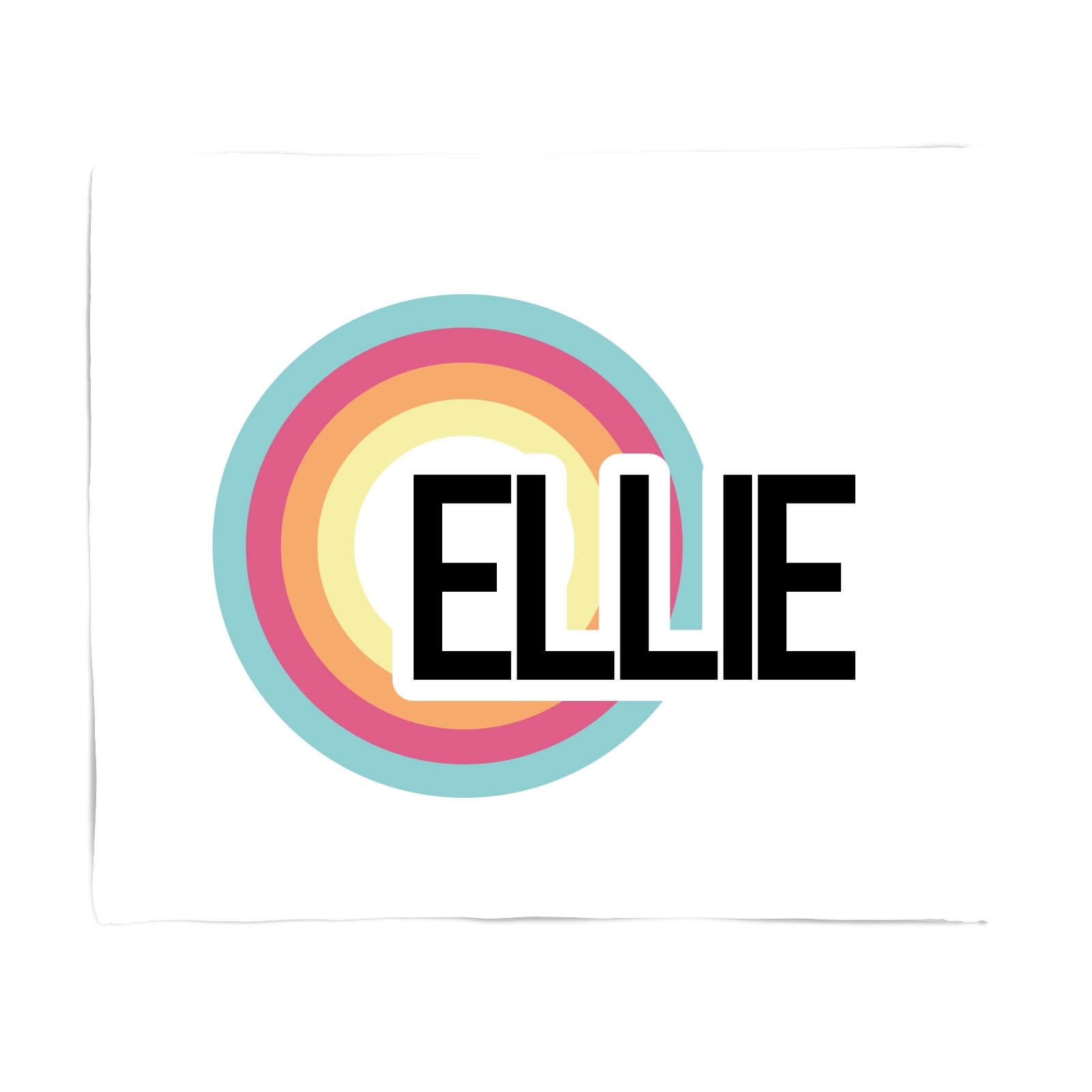 Ellie Rainbow Fleece Blanket - S