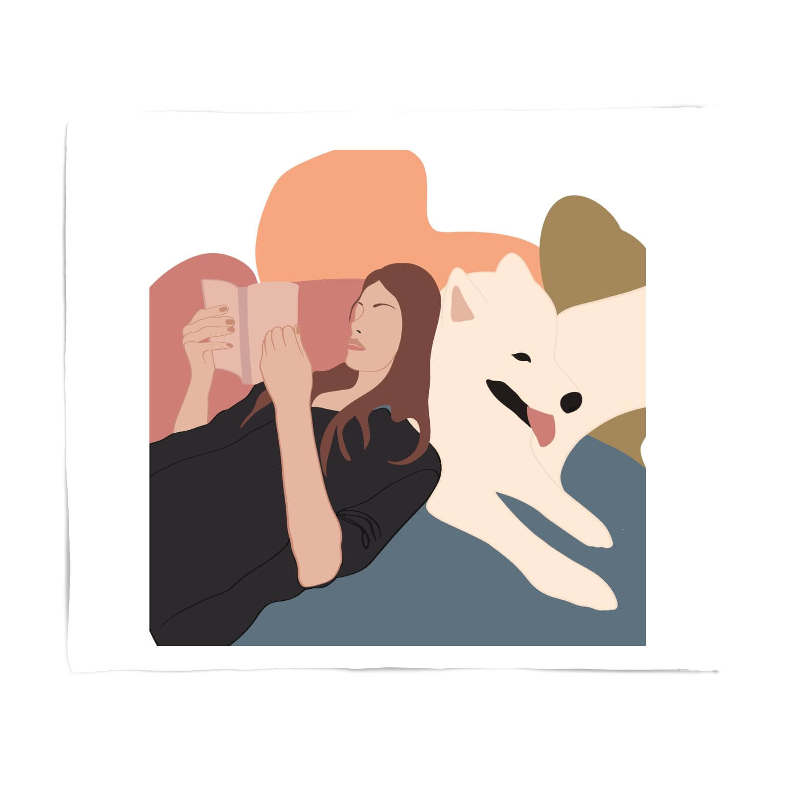 Reading Buddies Fleece Blanket - S