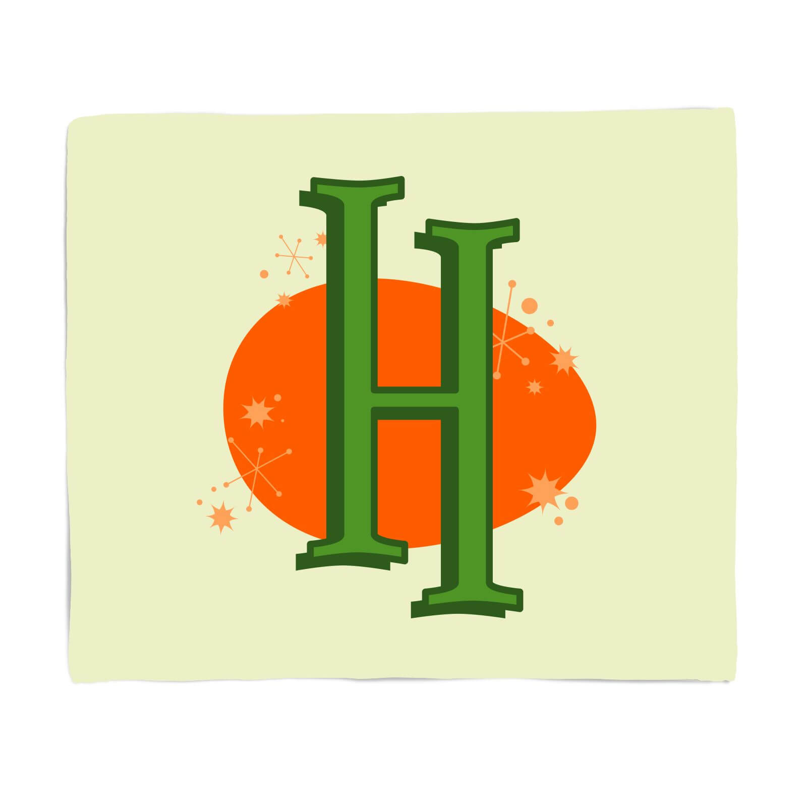 Winter H Fleece Blanket - S