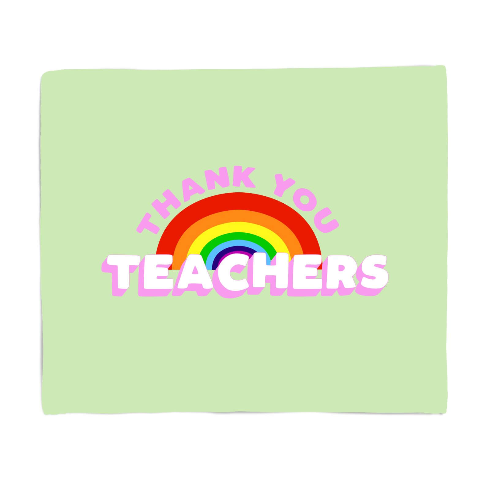 Thank You Teachers Fleece Blanket - S