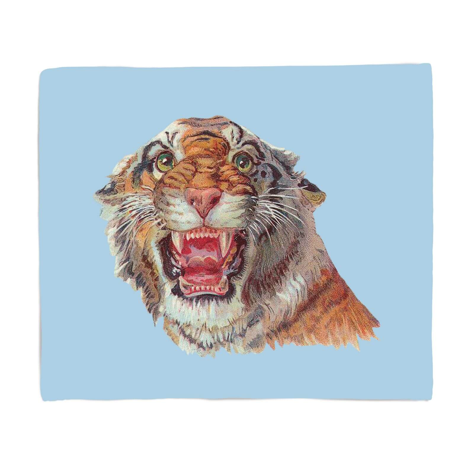 Tiger Fleece Blanket - S