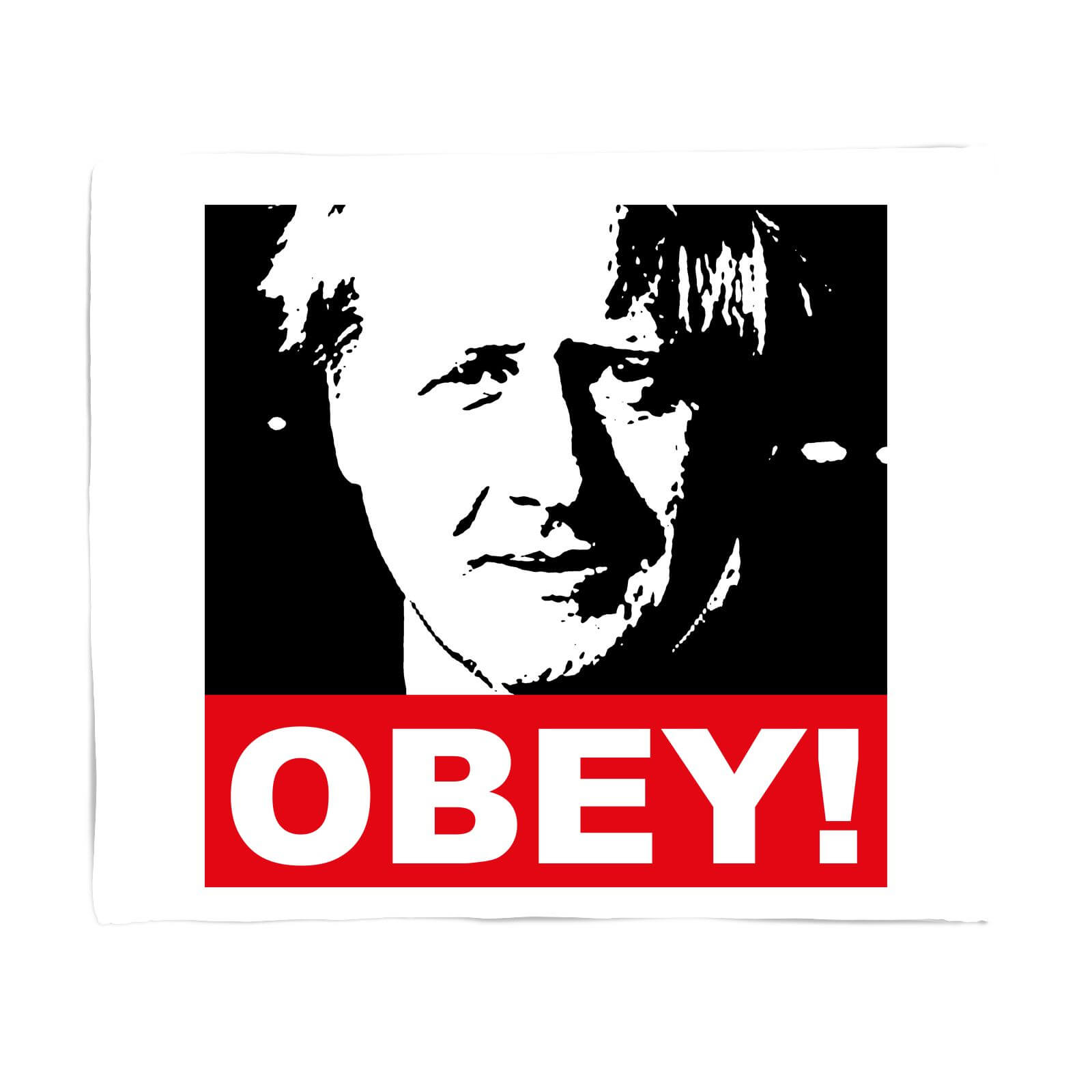 Obey! Fleece Blanket - S
