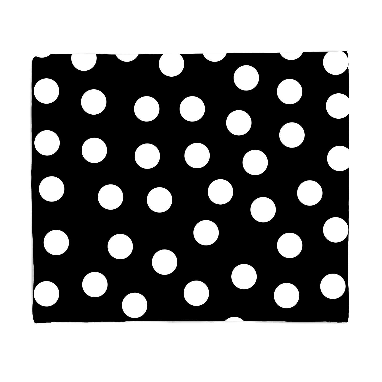 Inverted Polka Dots Fleece Blanket - S