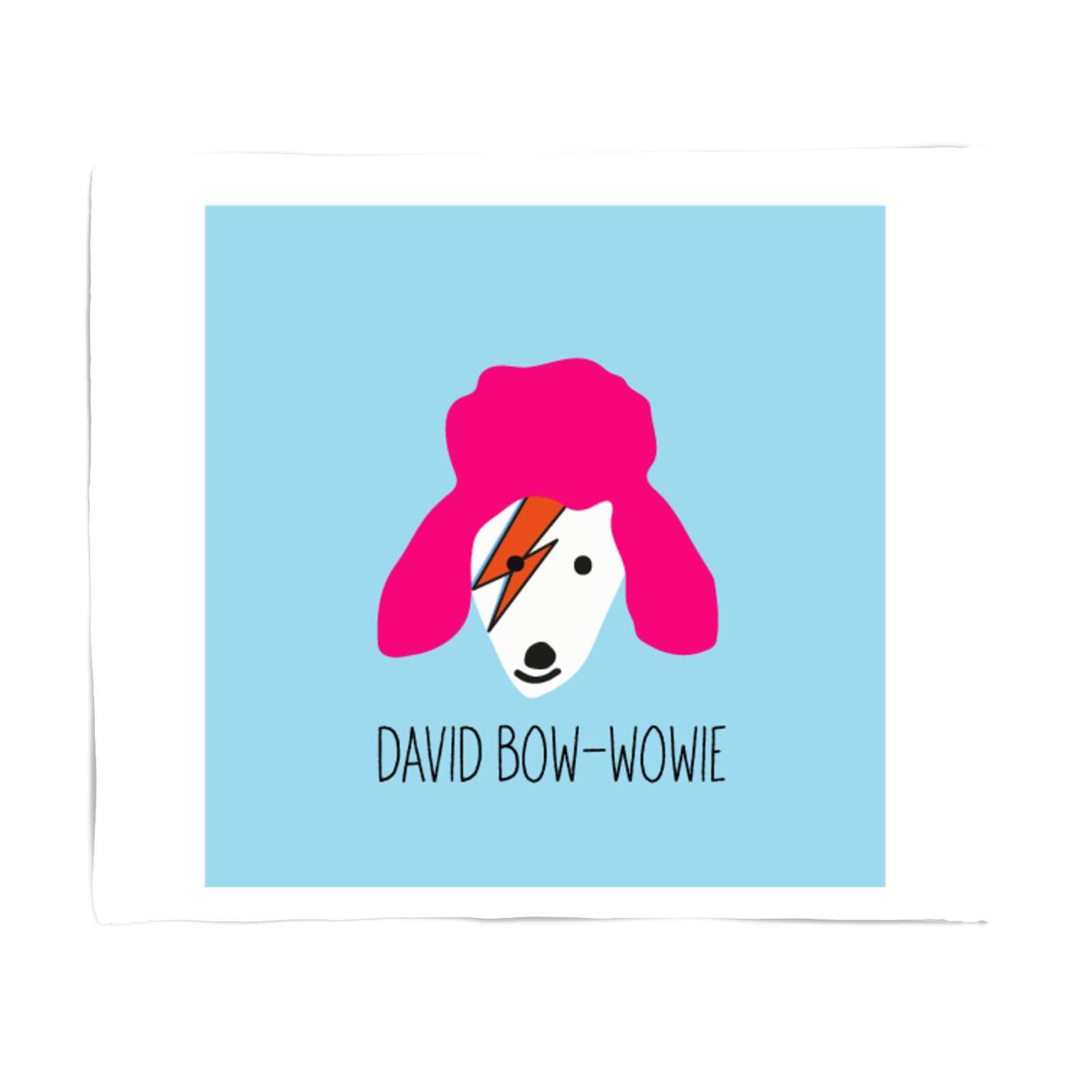 David Bow-Wowie Fleece Blanket - S