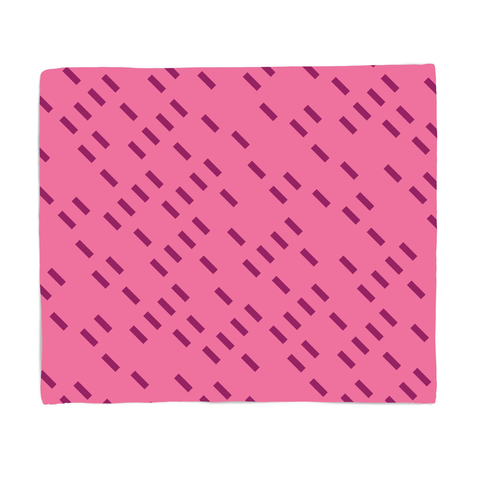 Scattered Lines Fleece Blanket - S