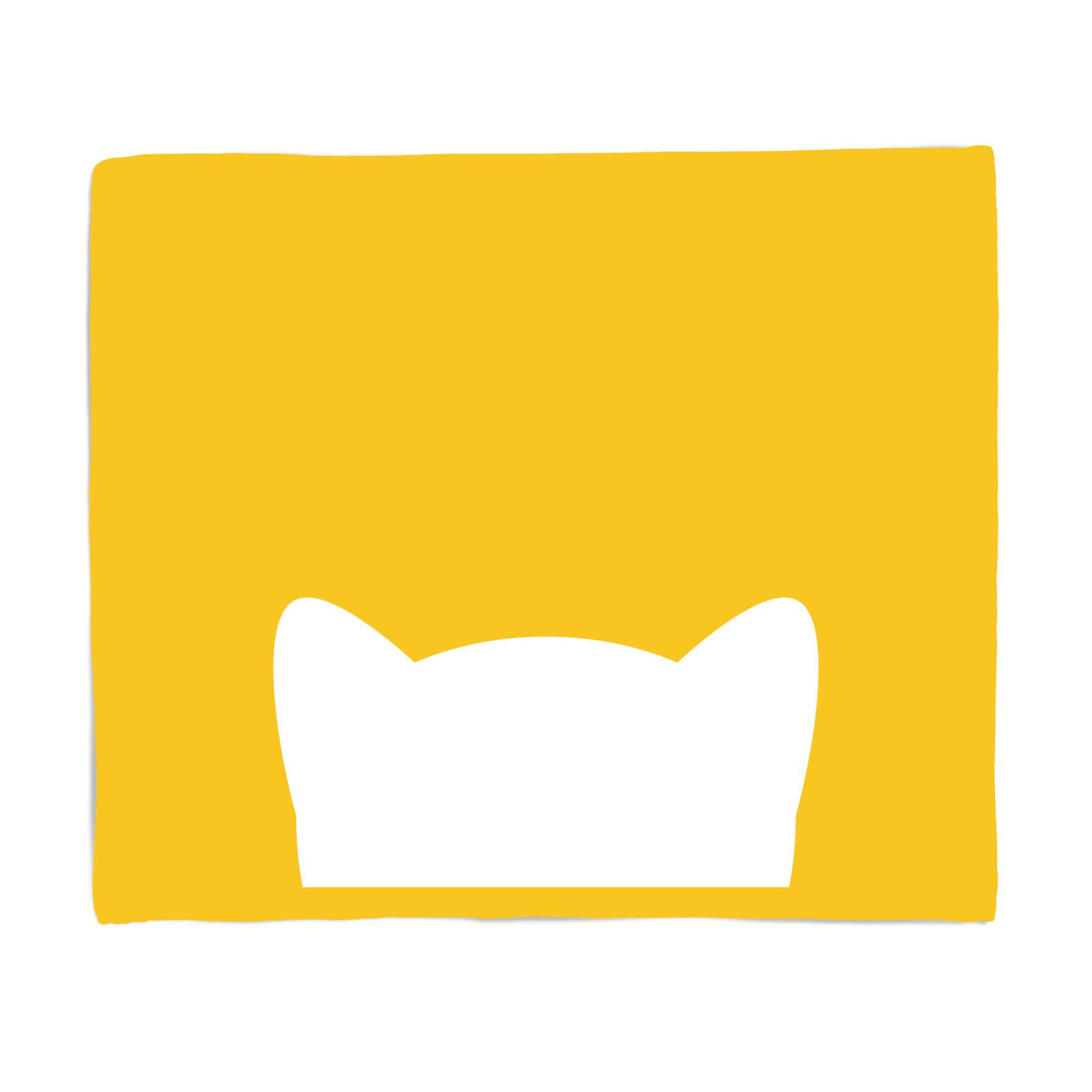 Cat Ears Fleece Blanket - S