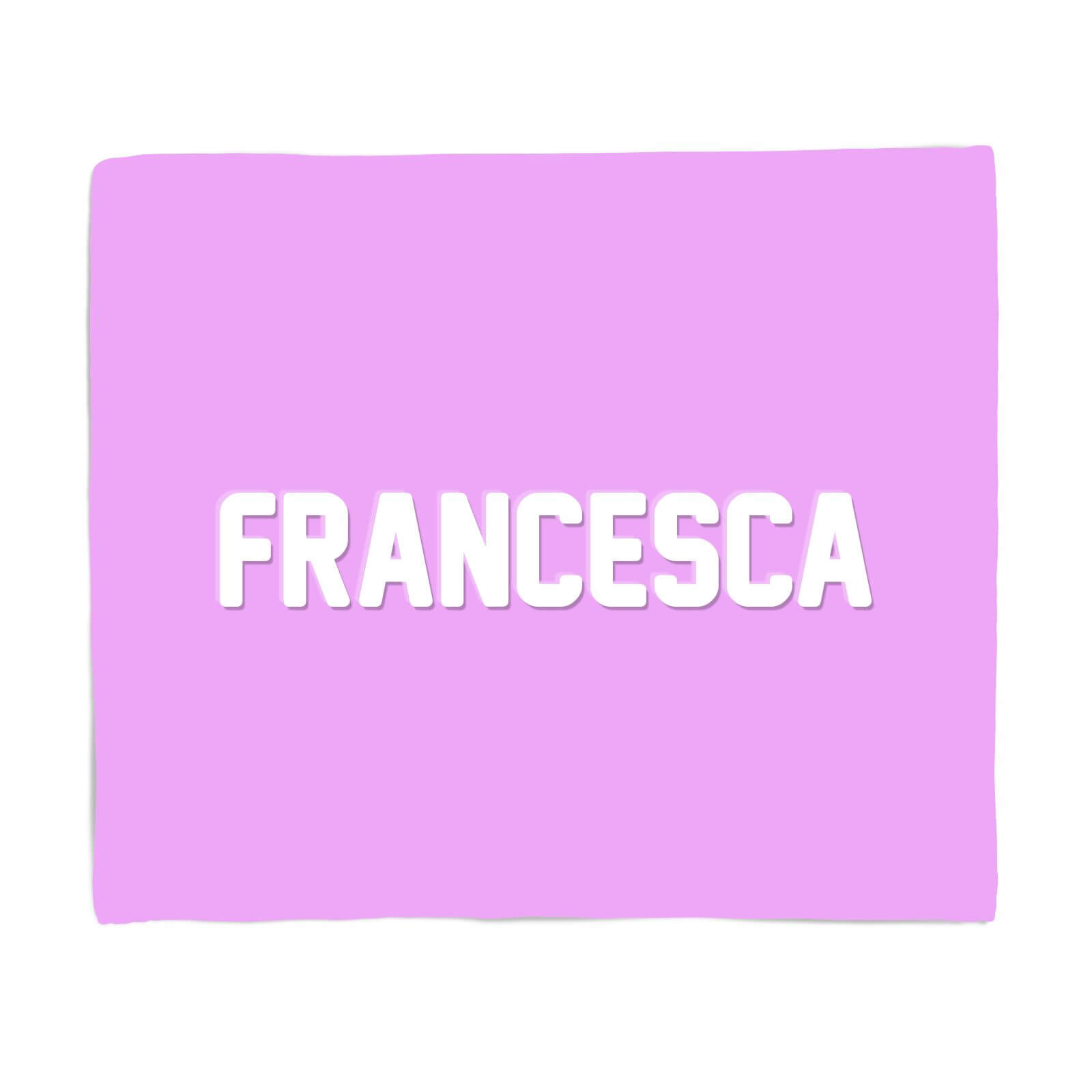 Embossed Francesca Fleece Blanket - S