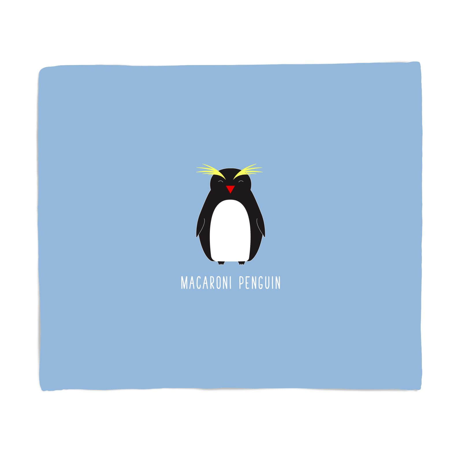 Macaroni Penguin Fleece Blanket - S