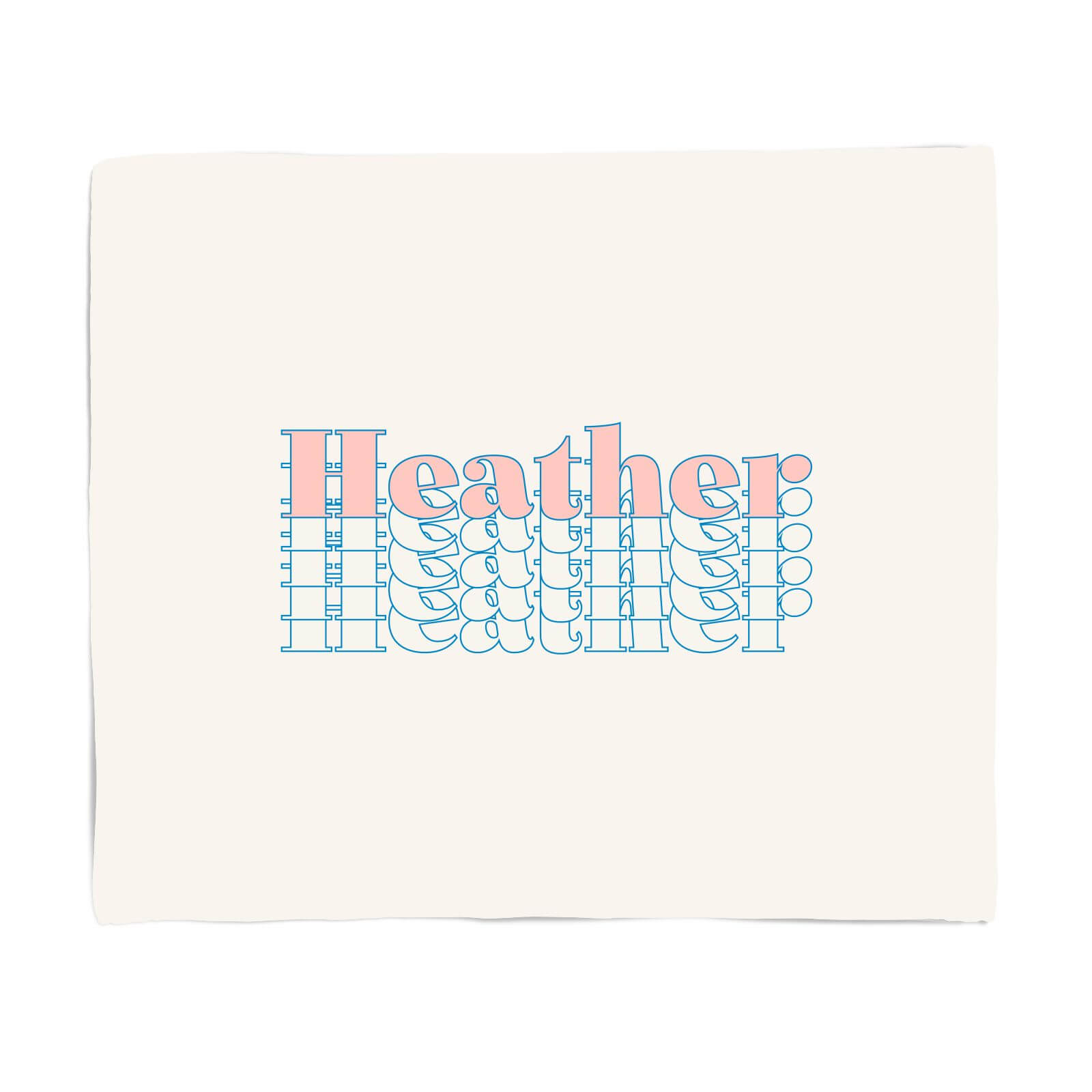 Heather Fleece Blanket - S