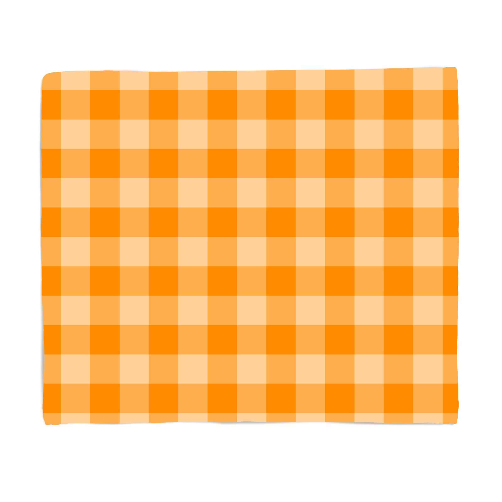 Baking Blanket Orange Fleece Blanket - S